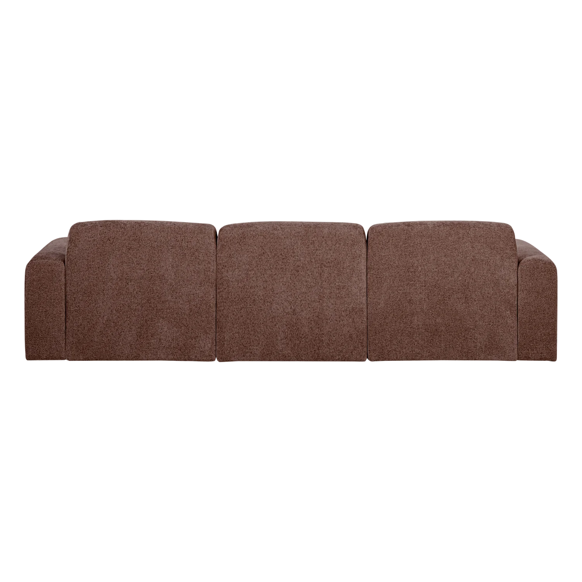 3-Seater Sofa UMINA Pink-Brown Chenille