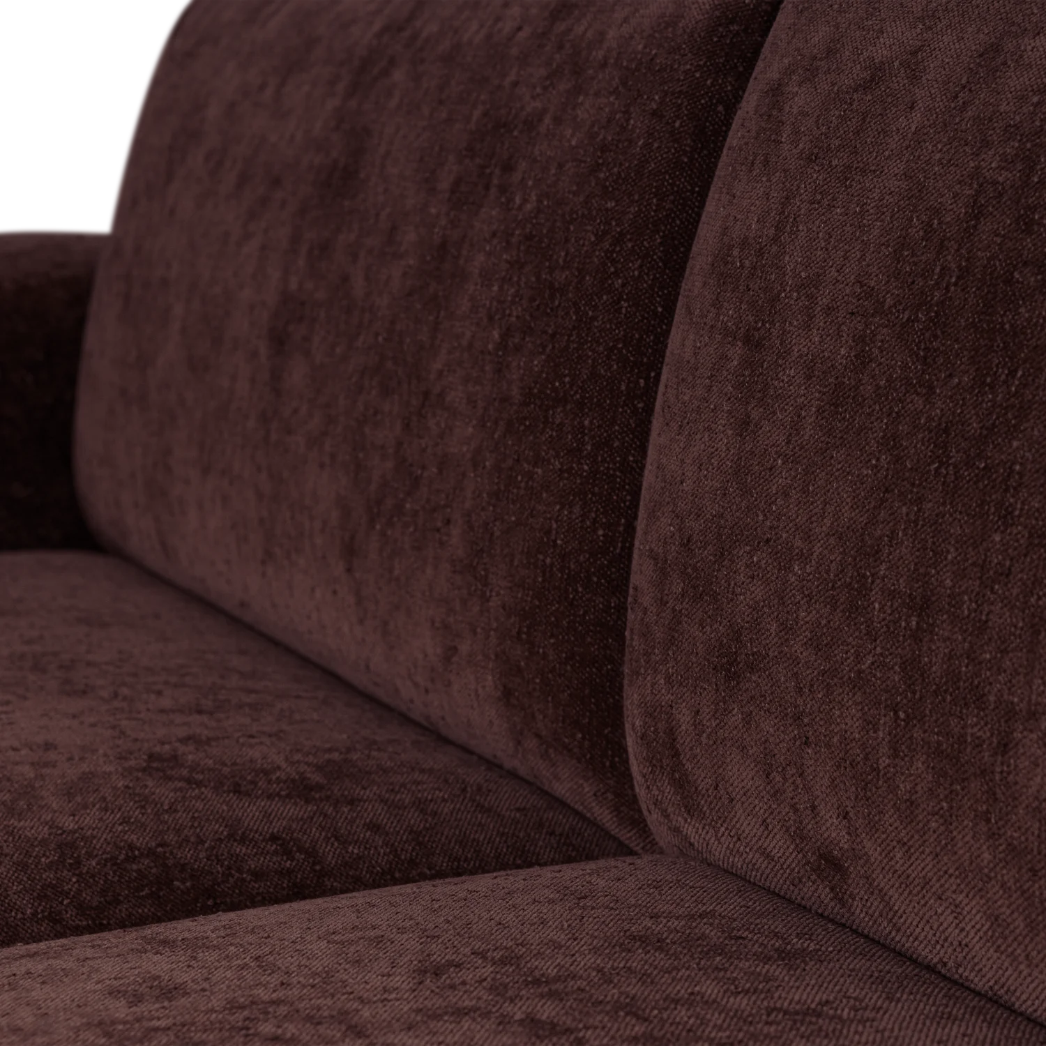2-Seater Sofa UMINA Dark Burgundy Chenille