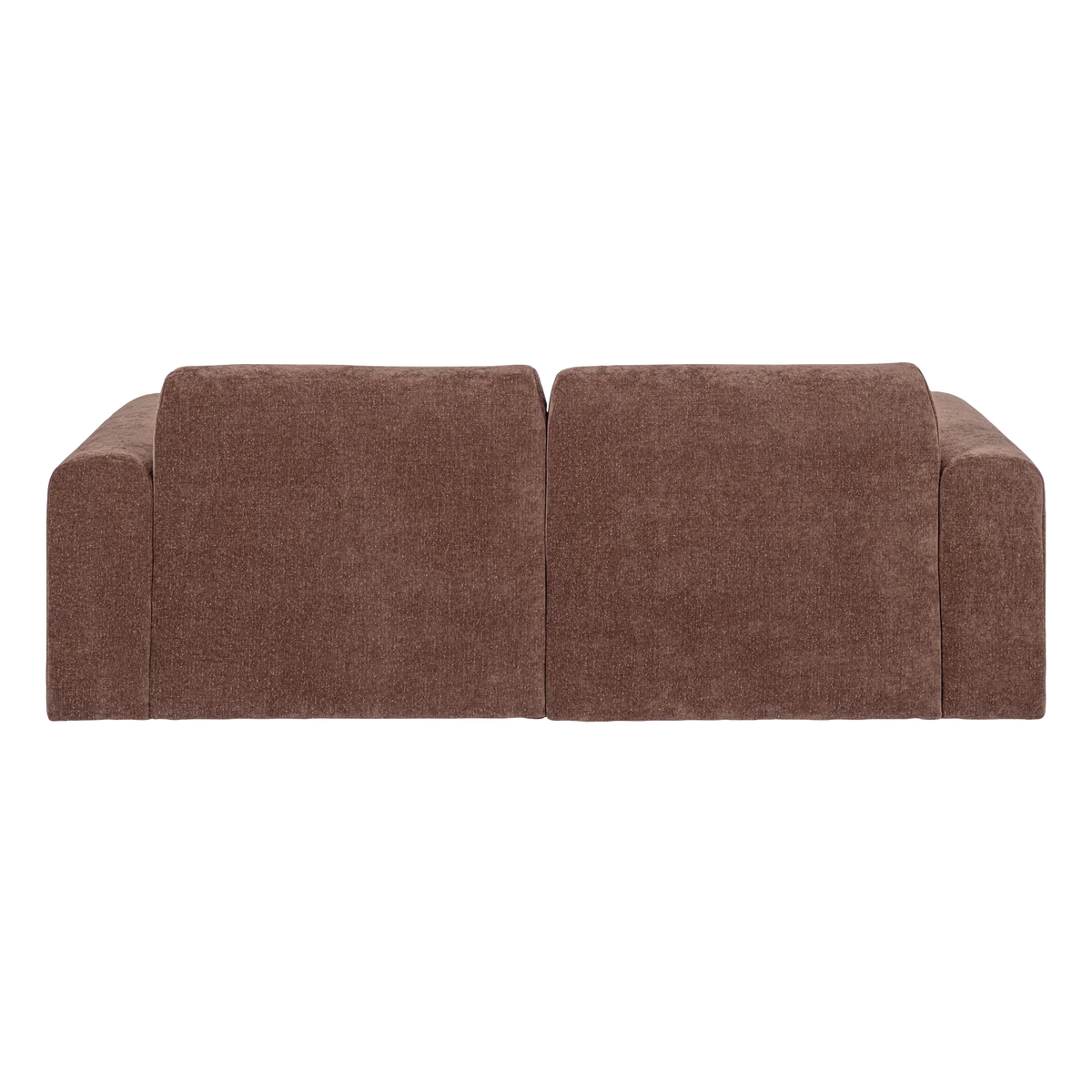 2-Seater Sofa UMINA Pink-Brown Chenille