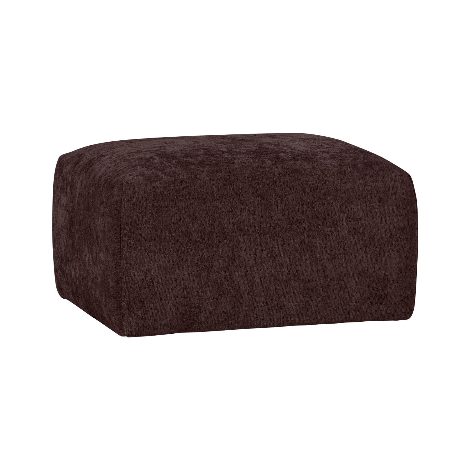 Pouf UMINA Dark Burgundy Chenille