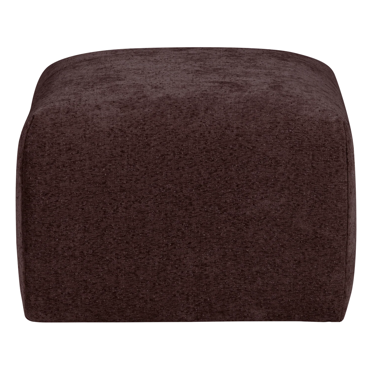 Pouf UMINA Dark Burgundy Chenille