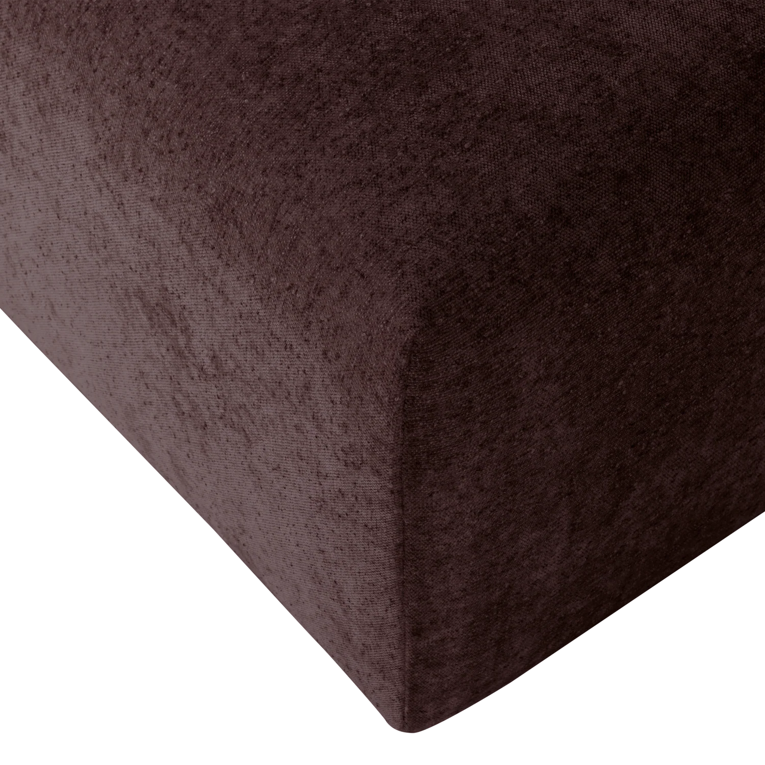 Pouf UMINA Dark Burgundy Chenille