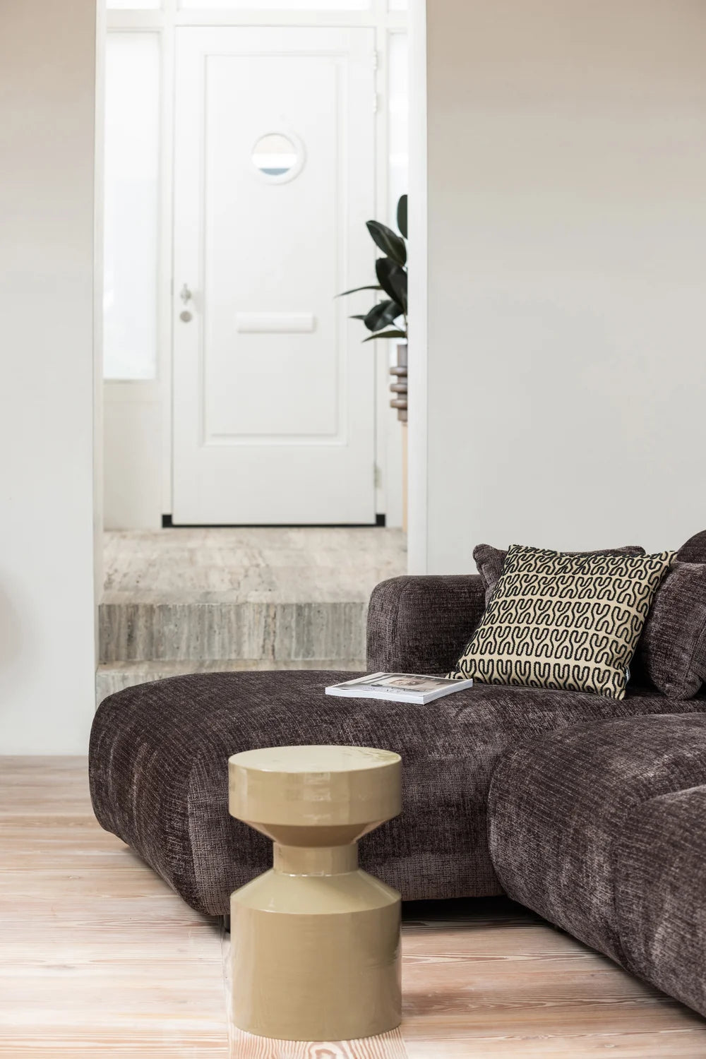 FERRY Beige Side Table