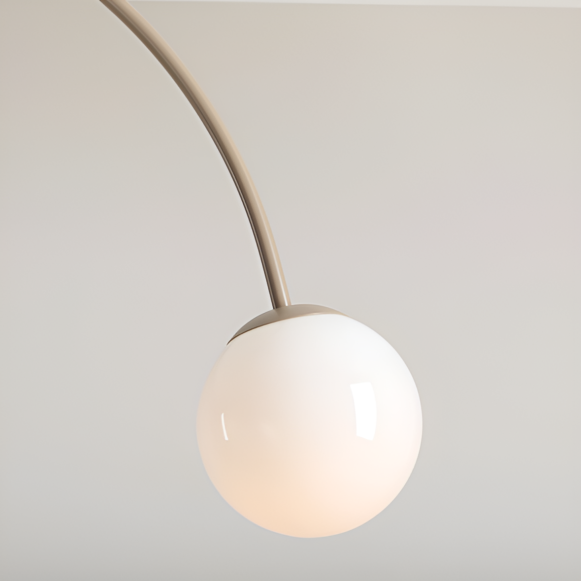 UNA beige Hängelampe