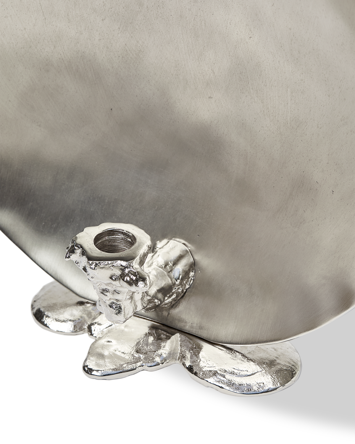 Spherical Drip Metal Candle Holder