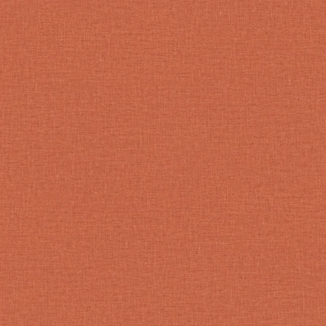 Structural vinyl wallpaper imitating linen canvas LINA - GARANCE carmine