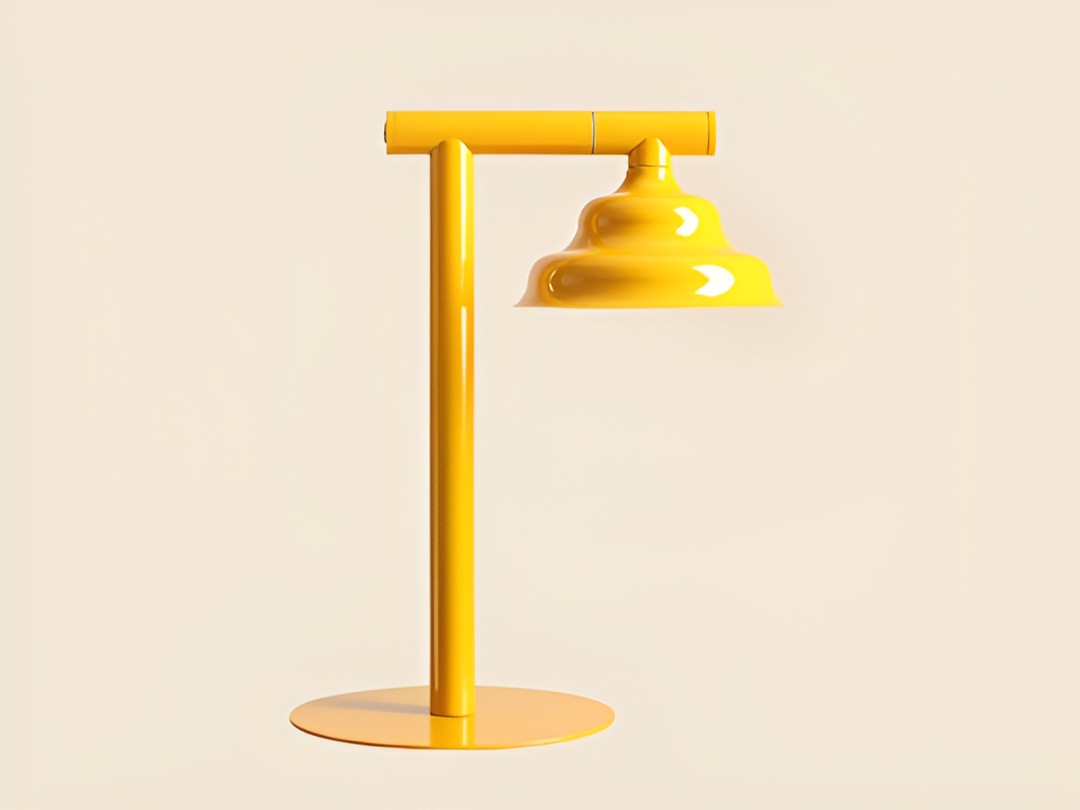WAVE Schreibtischlampe gelb