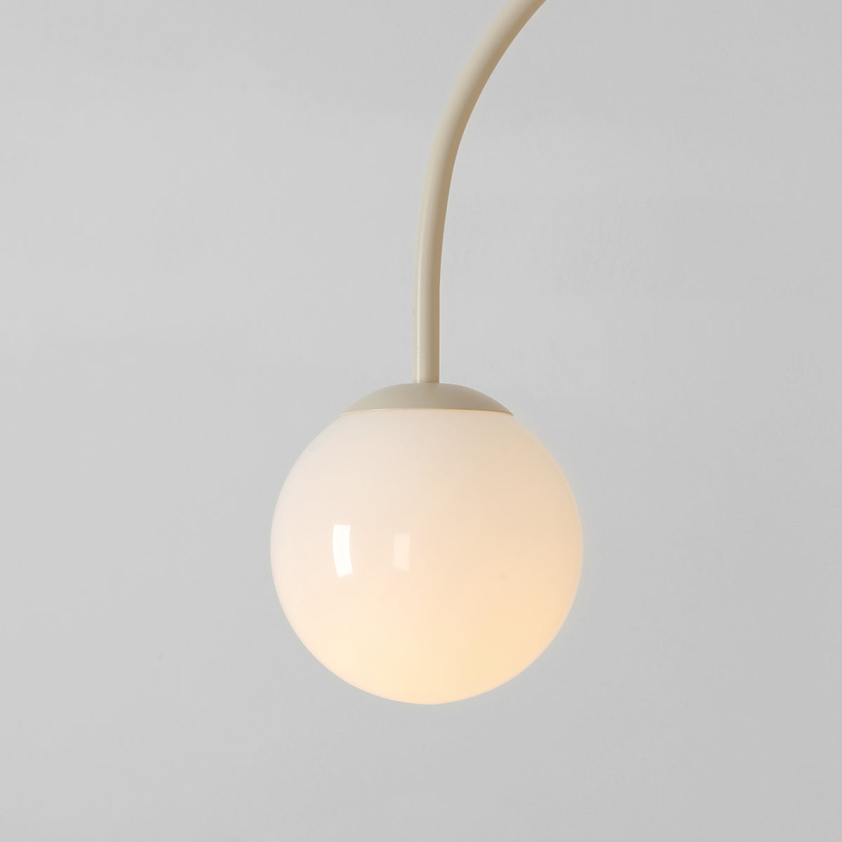 UNA cremefarbene Wandleuchte