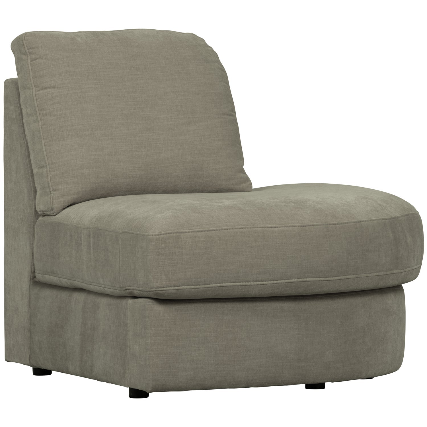 Sofa FAMILY - open module right side warm gray