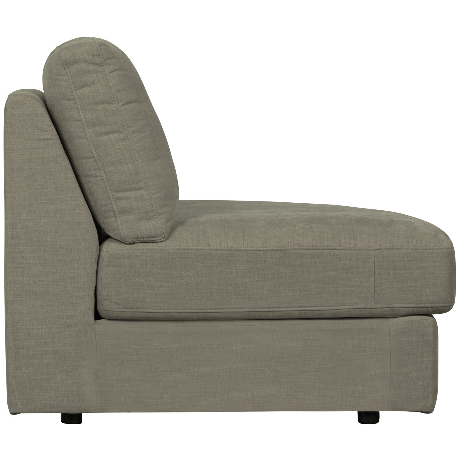 Sofa FAMILY - open module right side warm gray