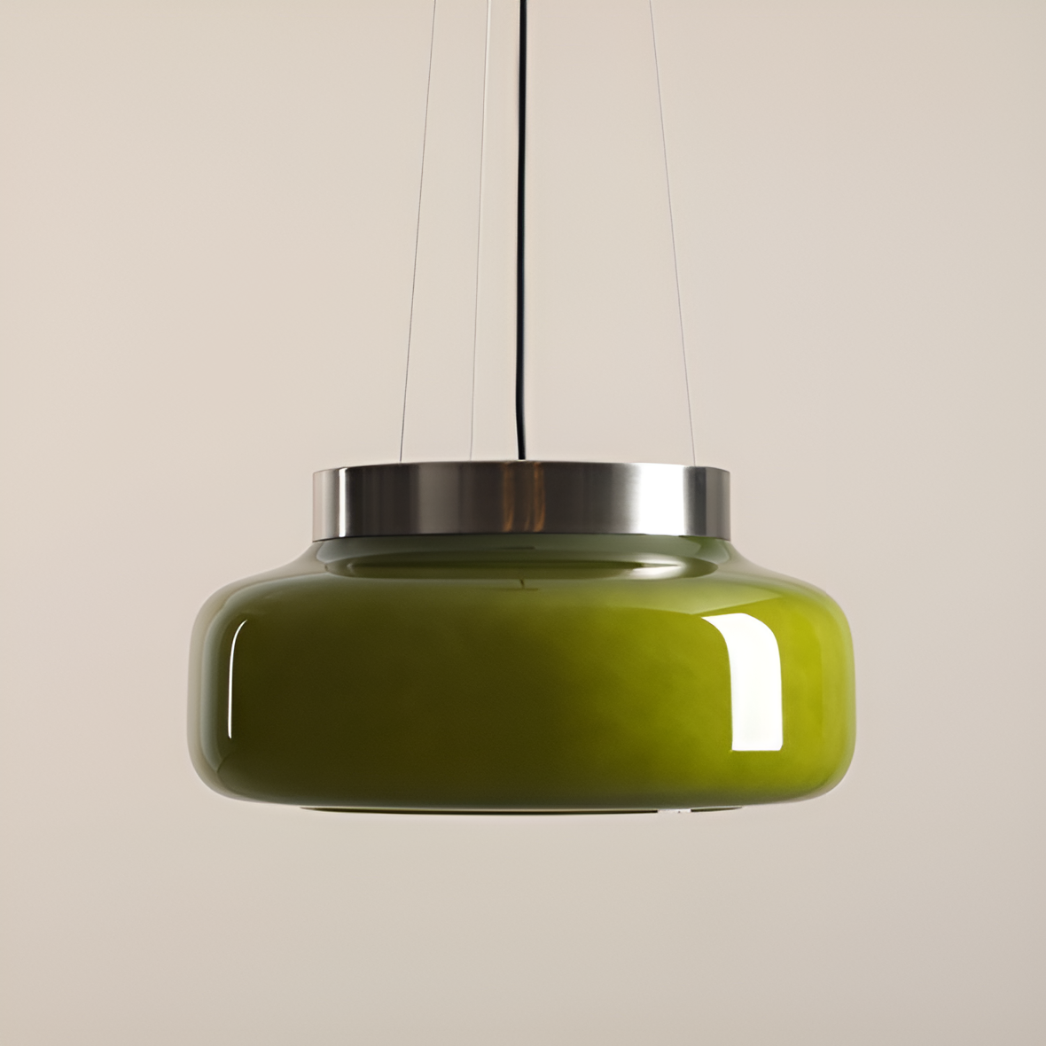Bonbon green hanging lamp