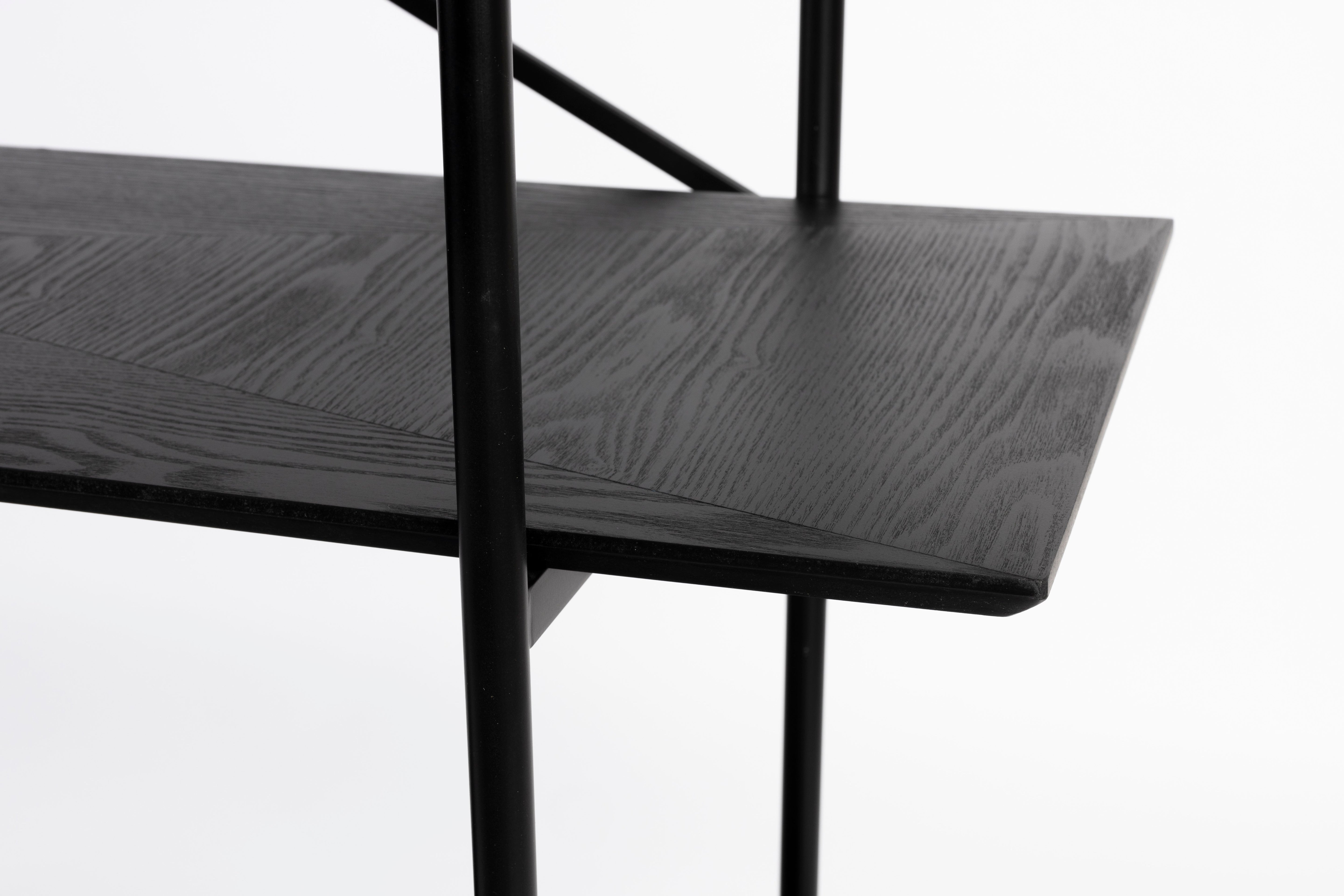 Shelf Cabinet Marcio Black White Label Living Eye on Design