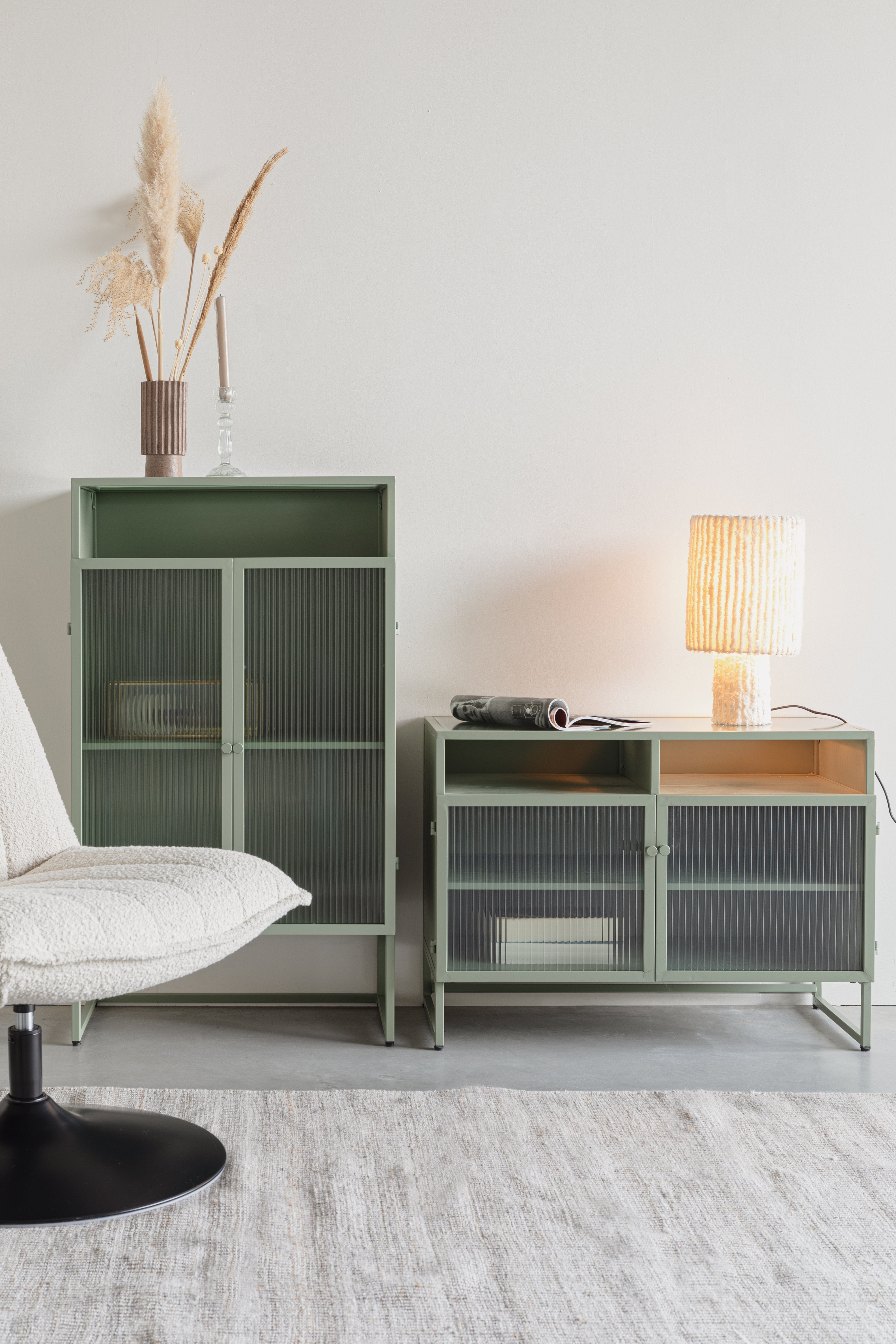 Cabinet Herbe Medium White Label Living Eye on Design