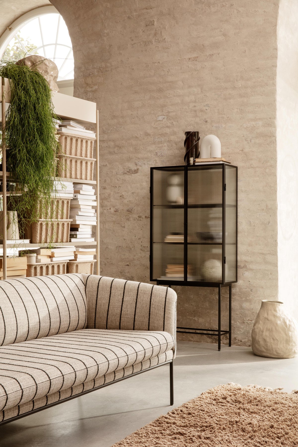 3-Seater Sofa TURN Hallingdal Dark Brown