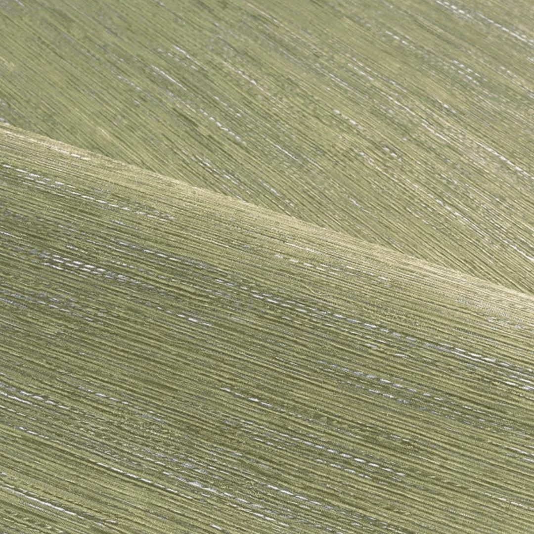 Structural wallpaper imitating jacquard fabric TATAMI - LICHEN gray-green