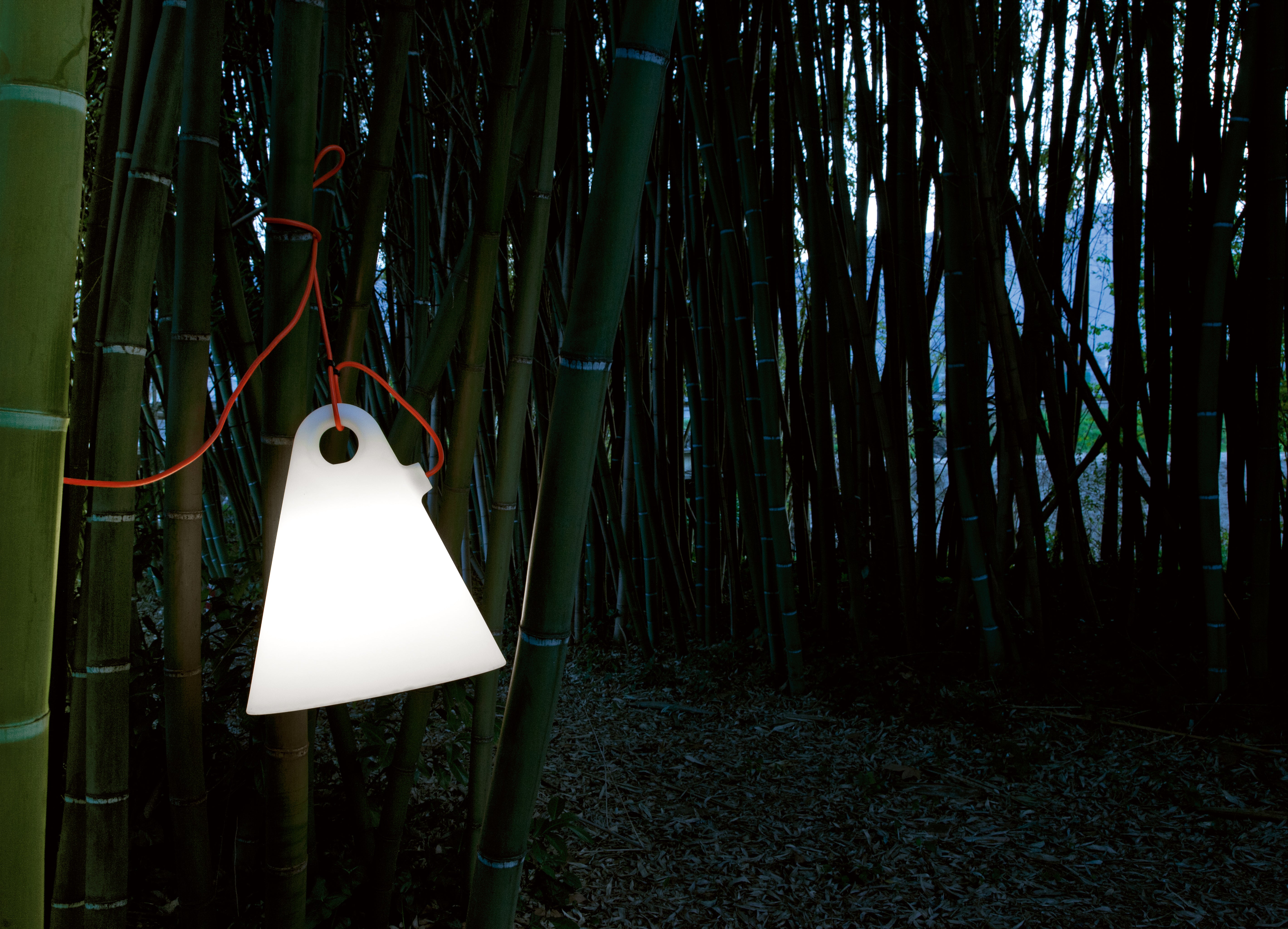 TRILLY White Outdoor Pendant Lamp