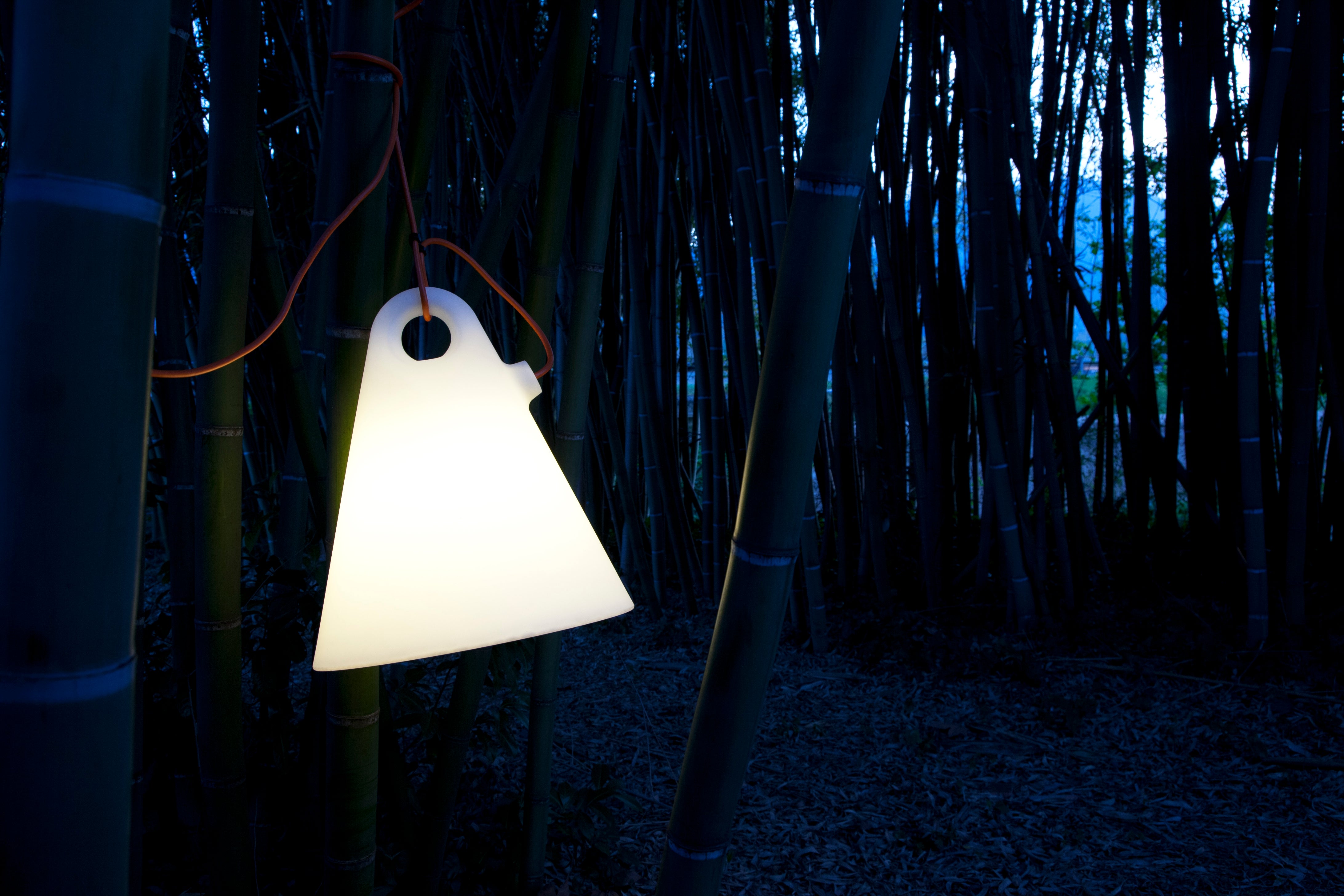 TRILLY White Outdoor Pendant Lamp