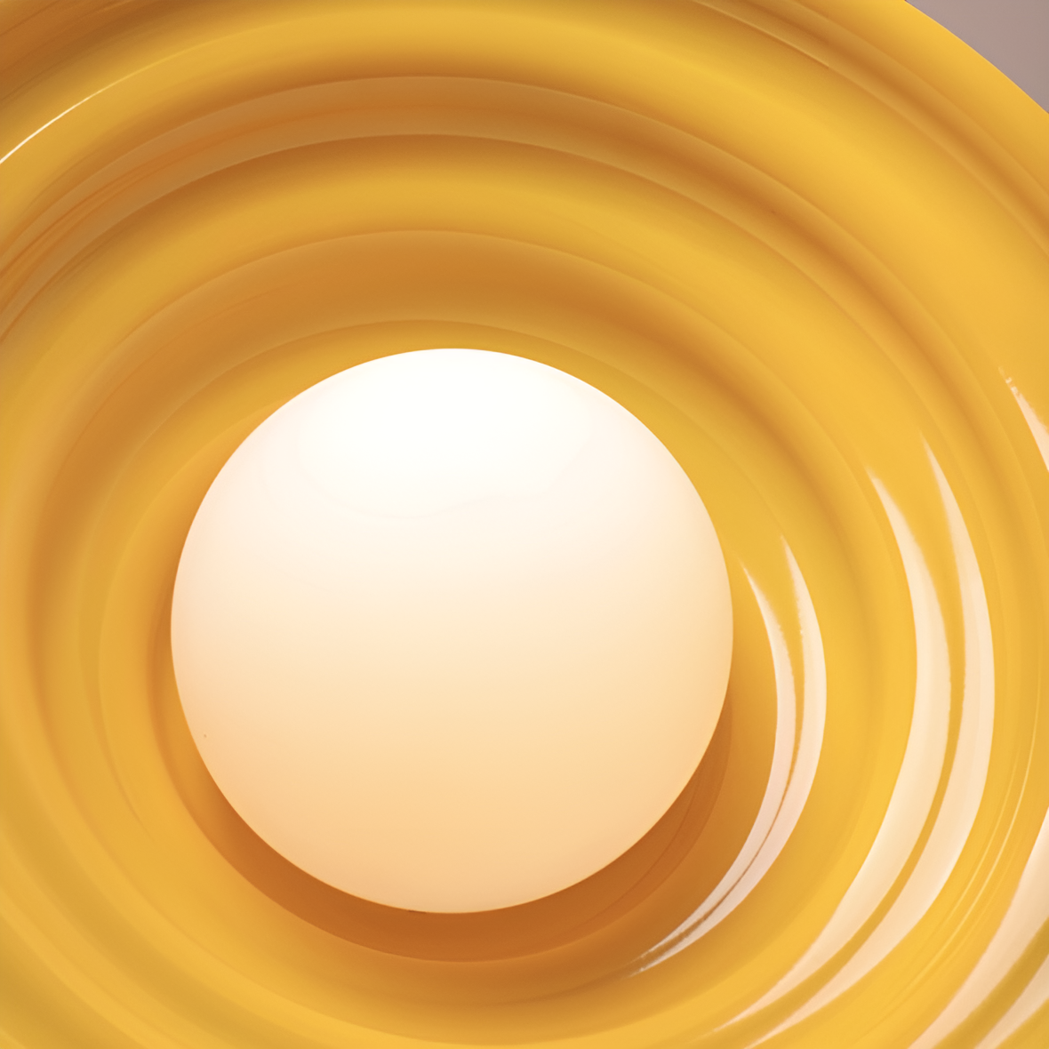 Stehleuchte WAVE gelb