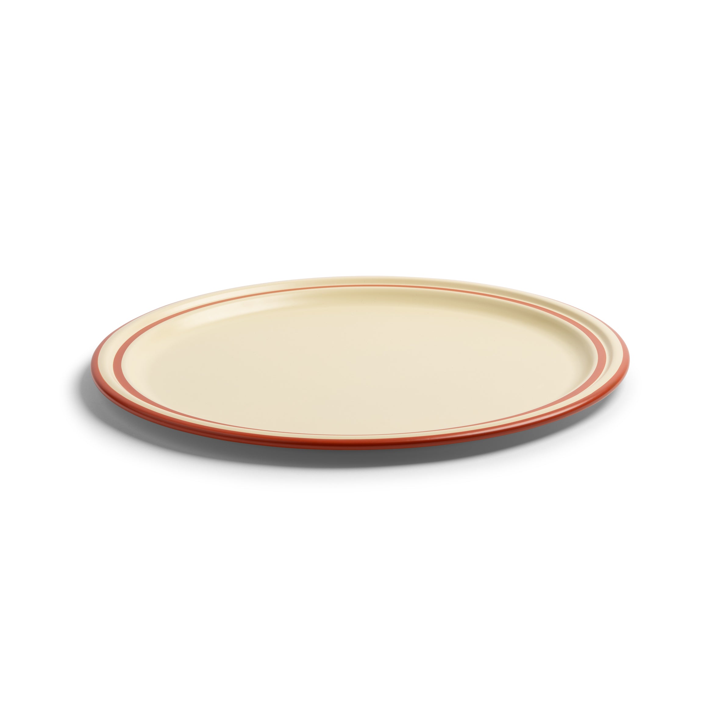 VANO tray yellow with red