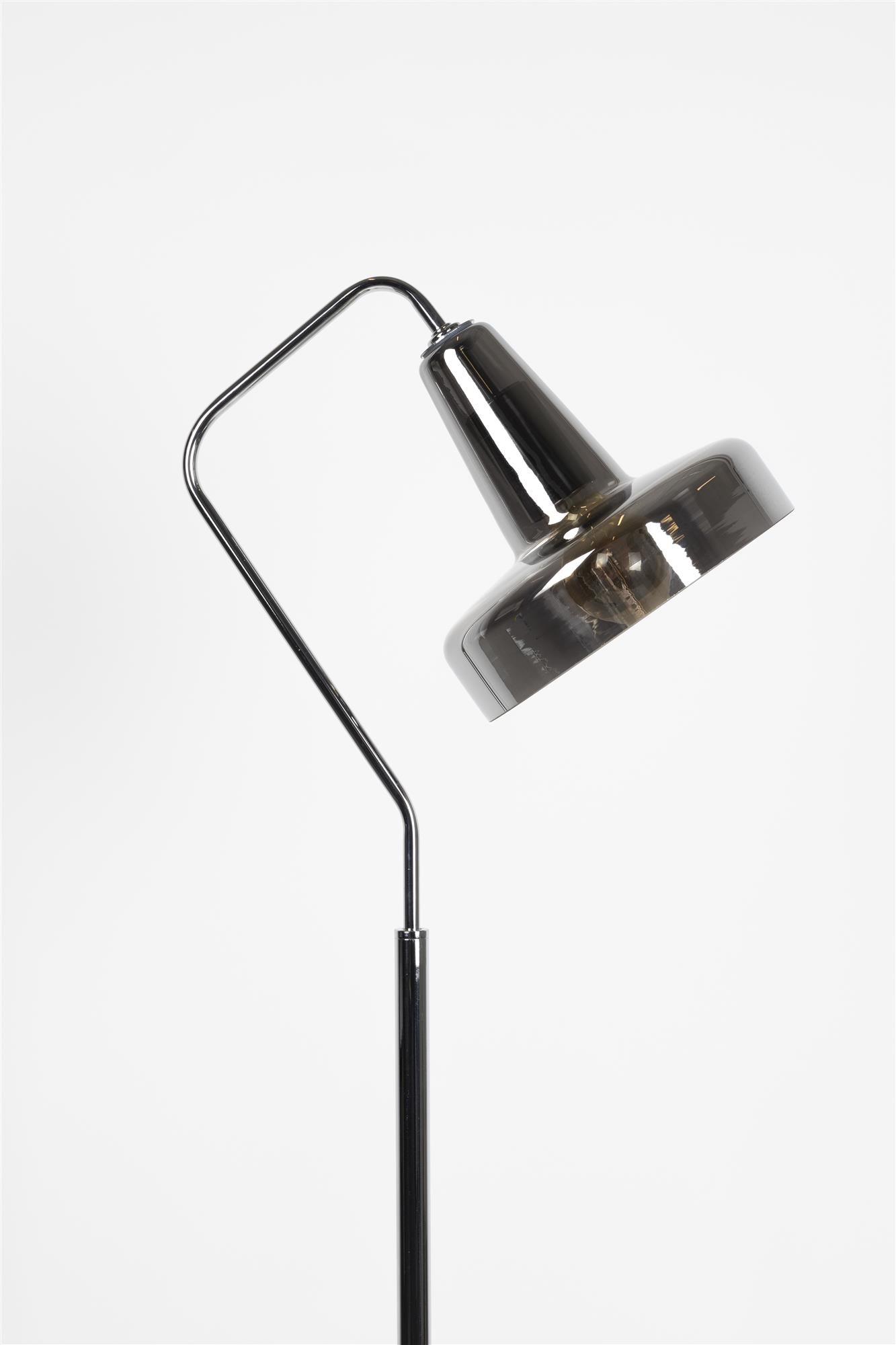 ANSHIN Floor Lamp Smoked Glass