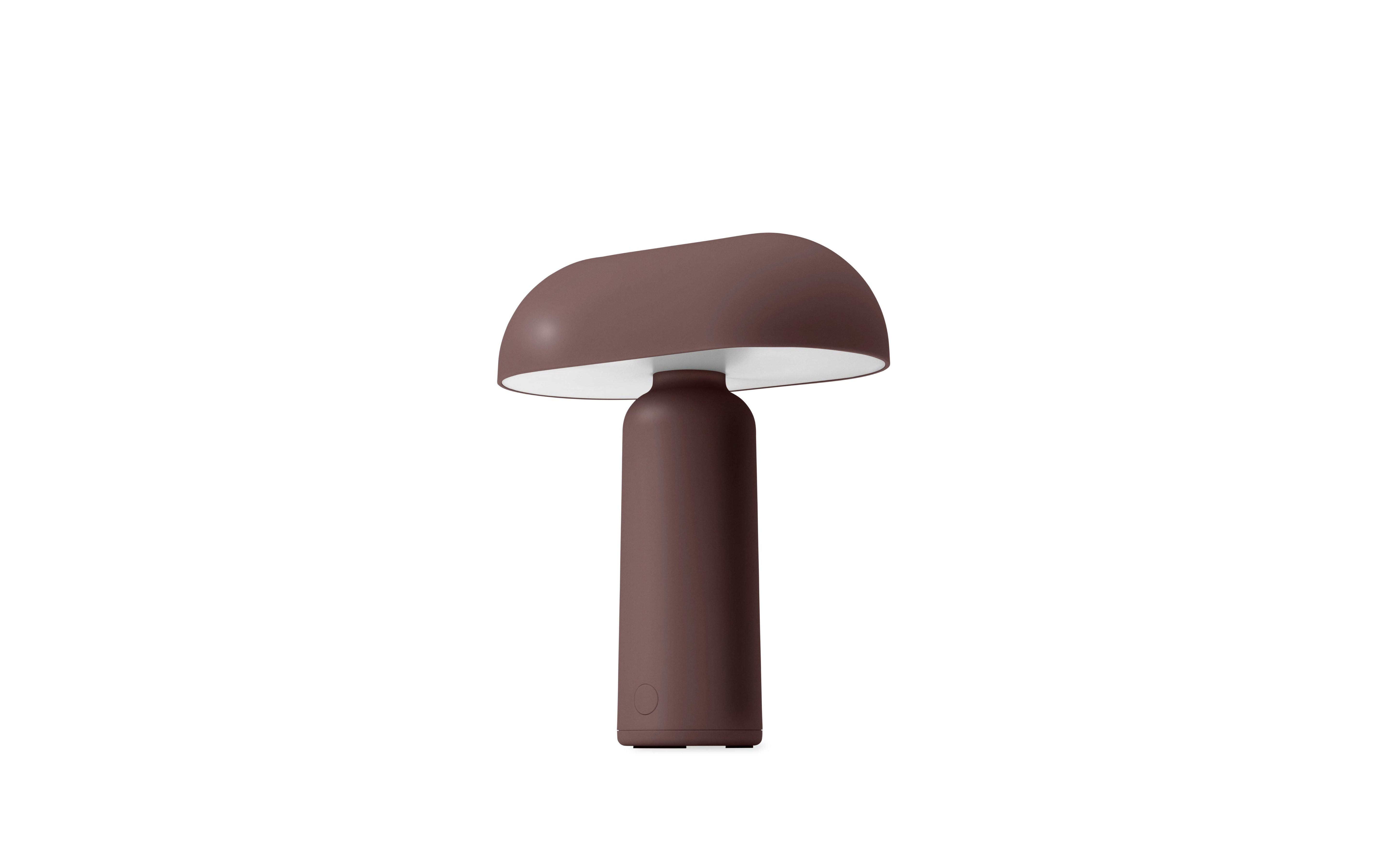 PORTA tragbare Lampe braun