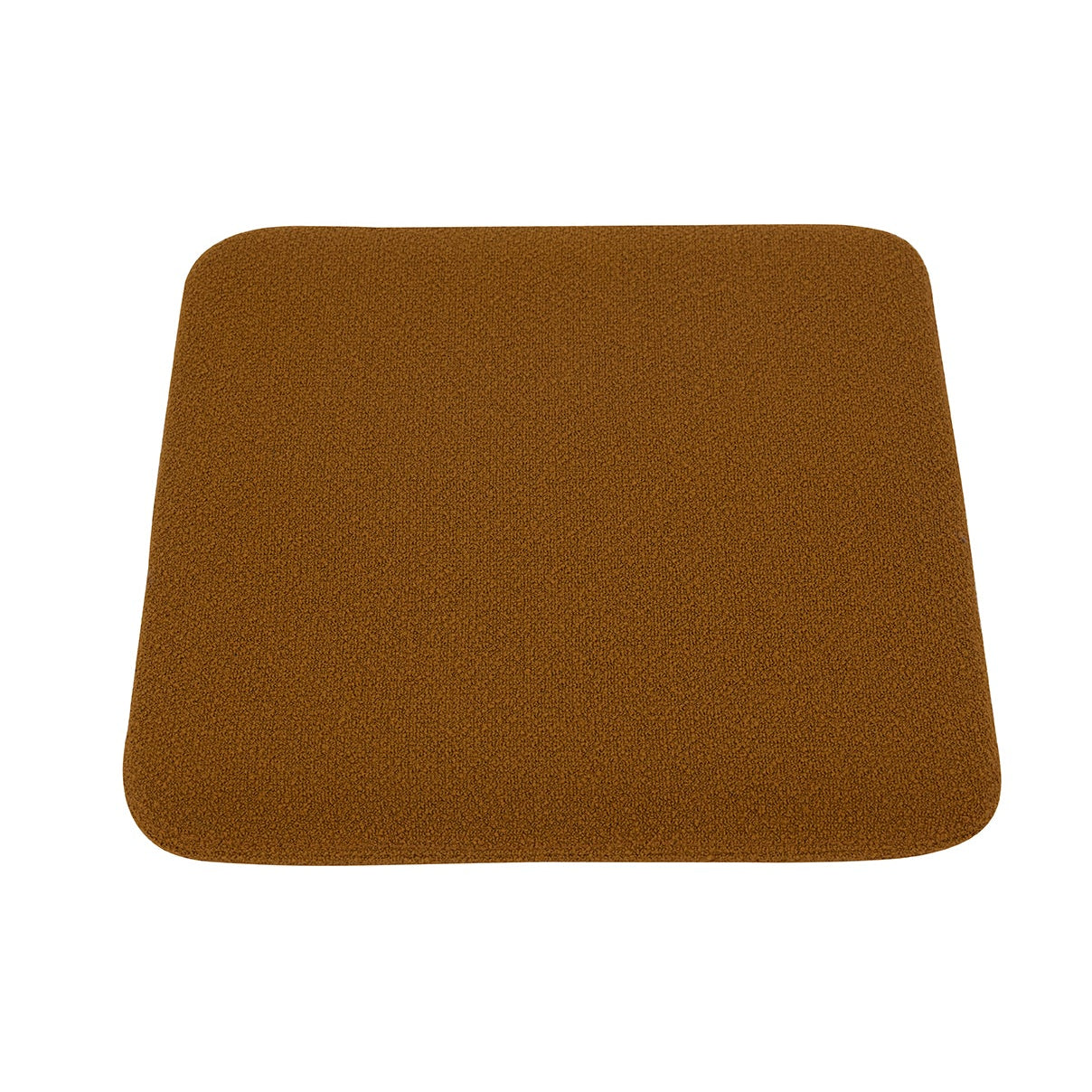 CURVA Seat Cushion Brown Bouclé