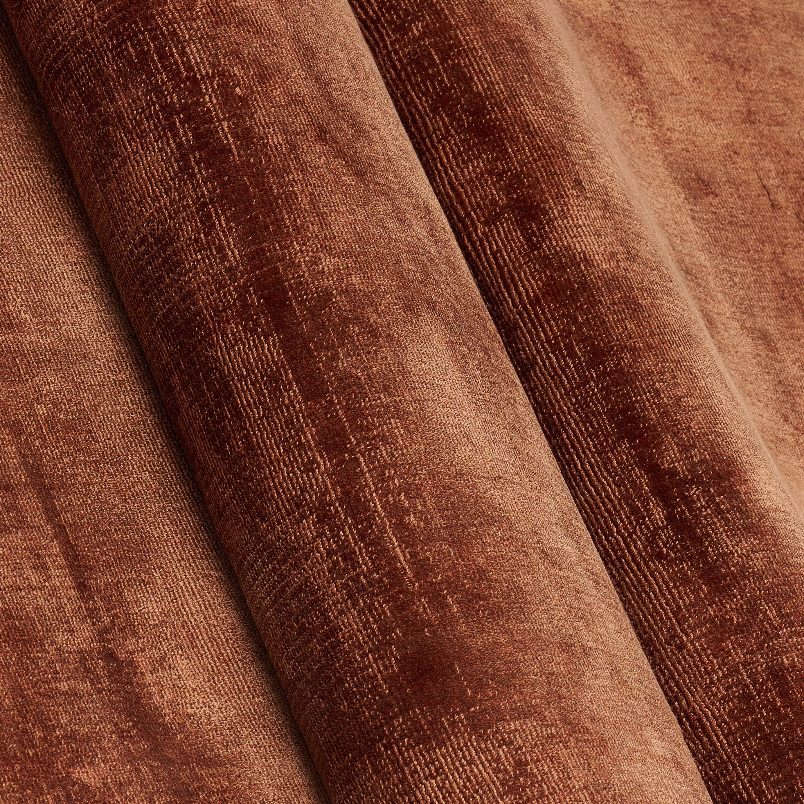 Runder Teppich DESERT rostbraun