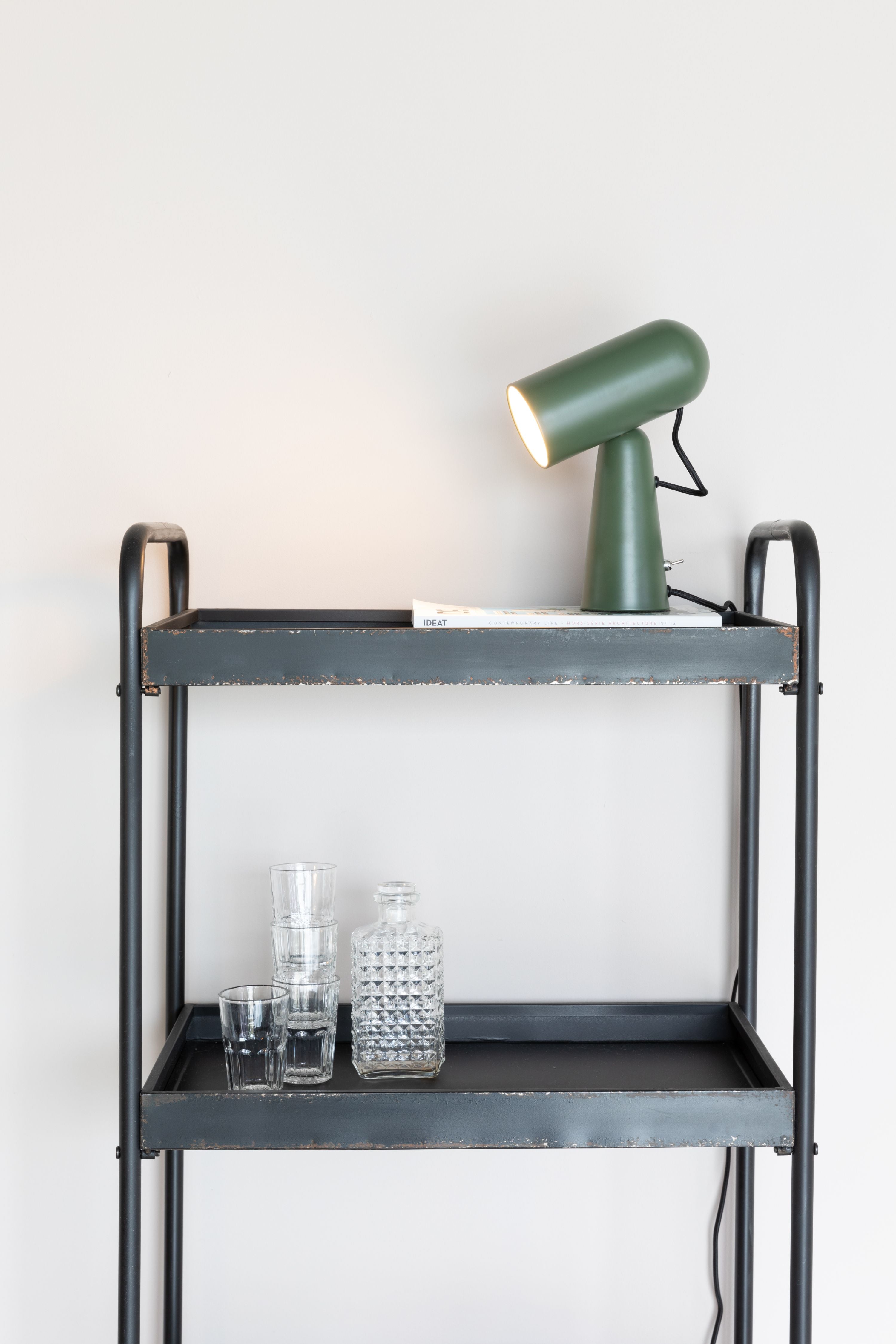 Desk Lamp Vesper Green White Label Living Eye on Design