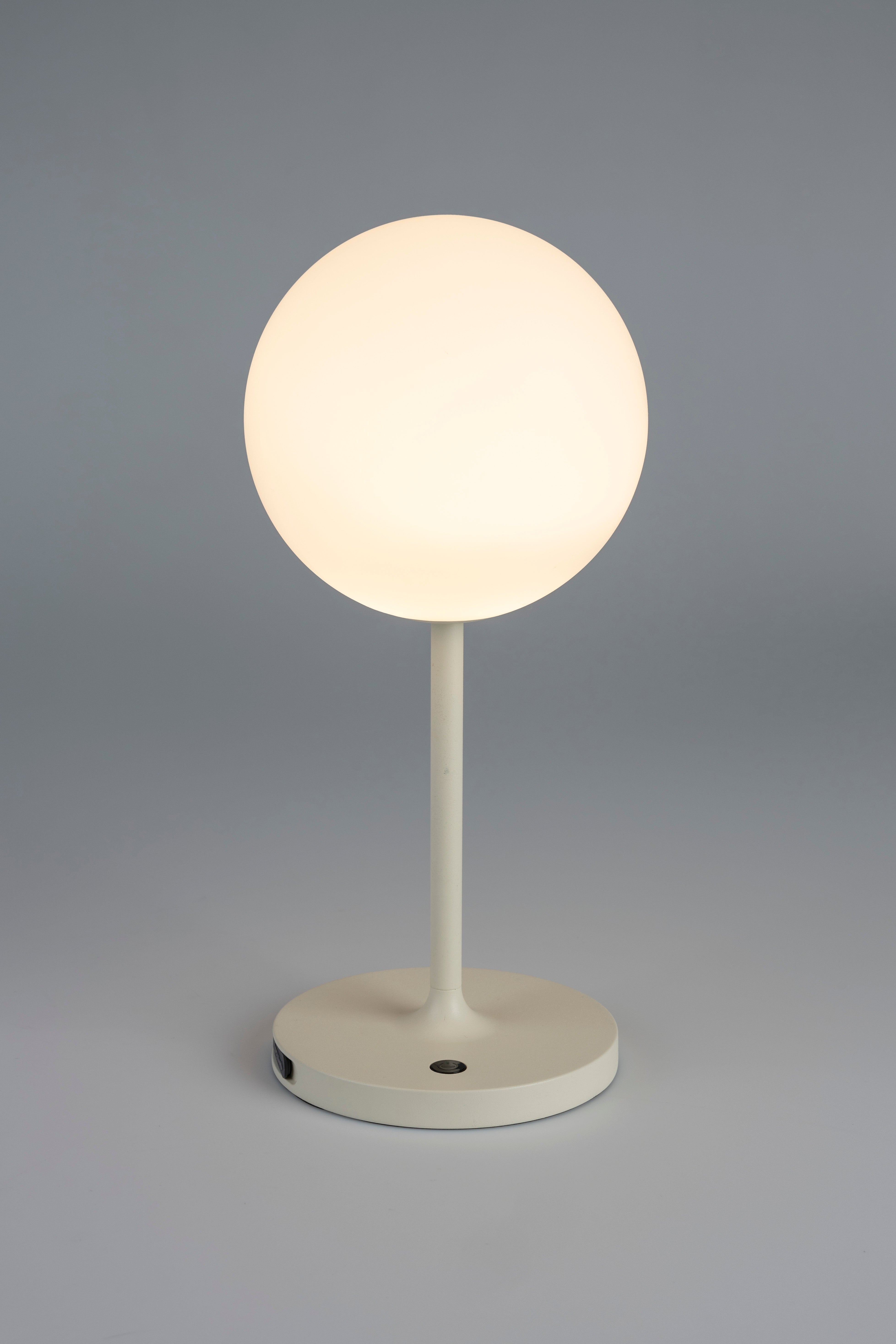 Table Lamp Hub Beige White Label Living Eye on Design