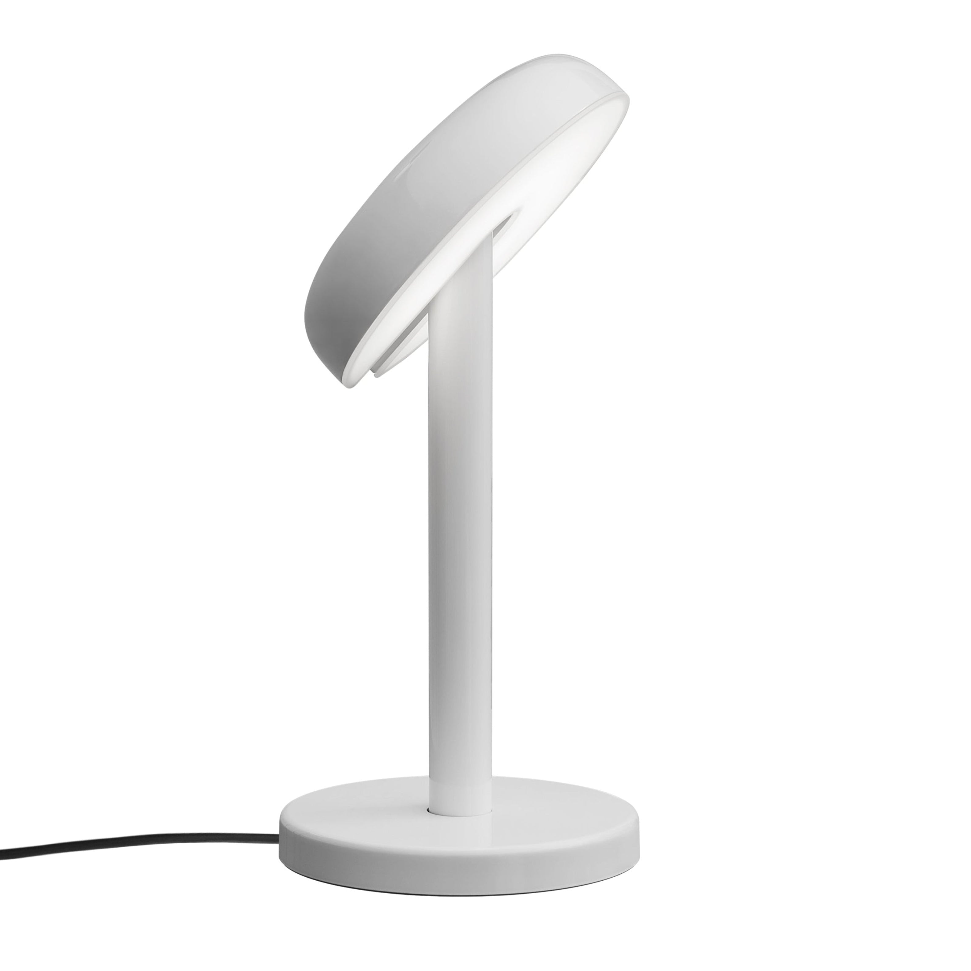 CABRIOLETTE table lamp in glossy white