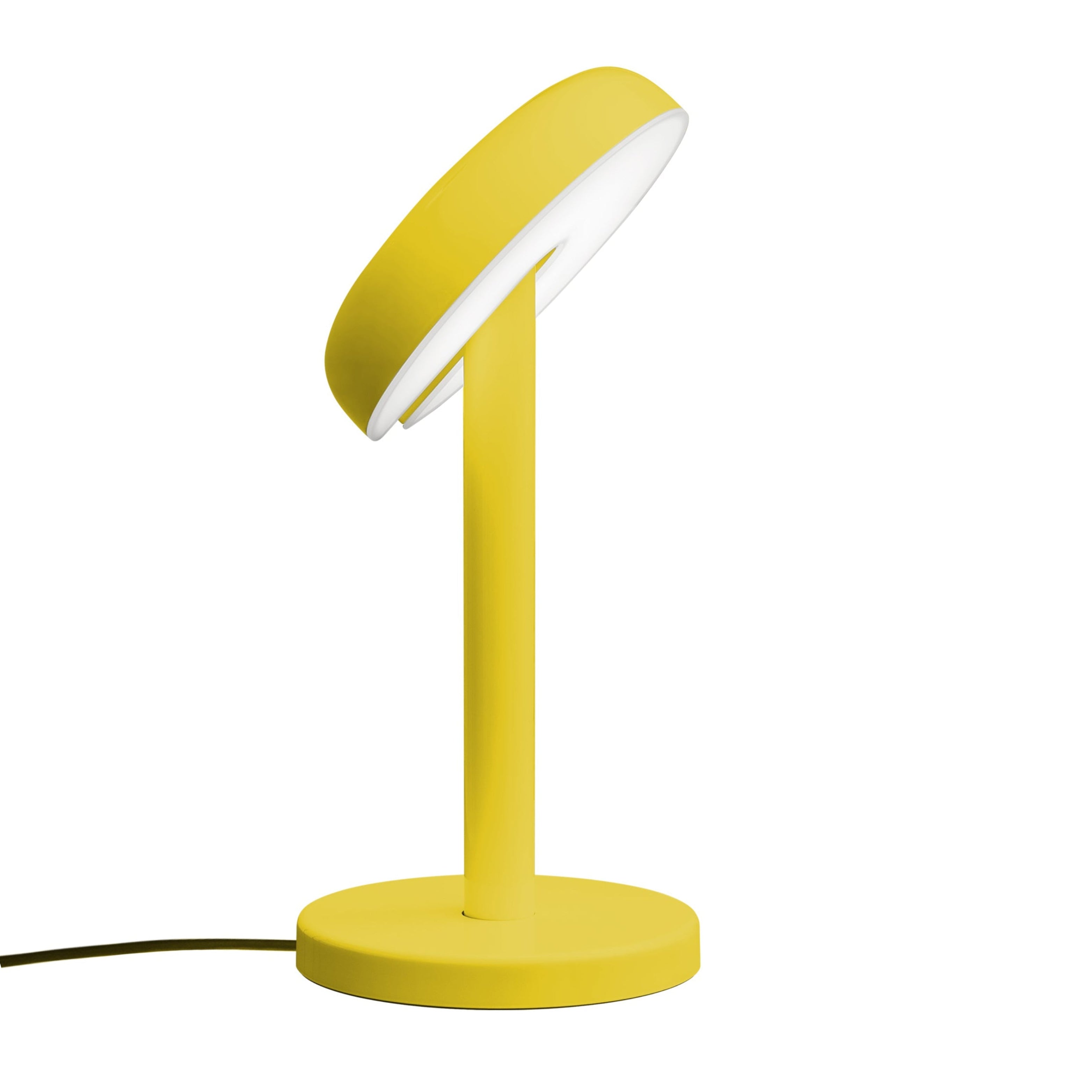 CABRIOLETTE table lamp in glossy yellow