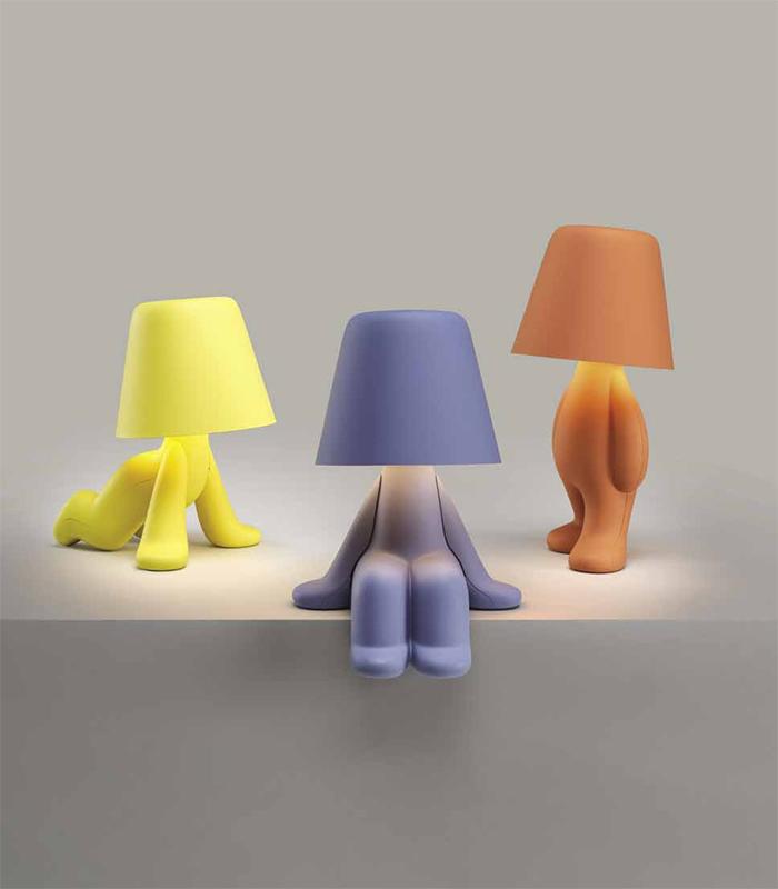 Tragbare Lampe SWEET BROTHERS RON schwarz