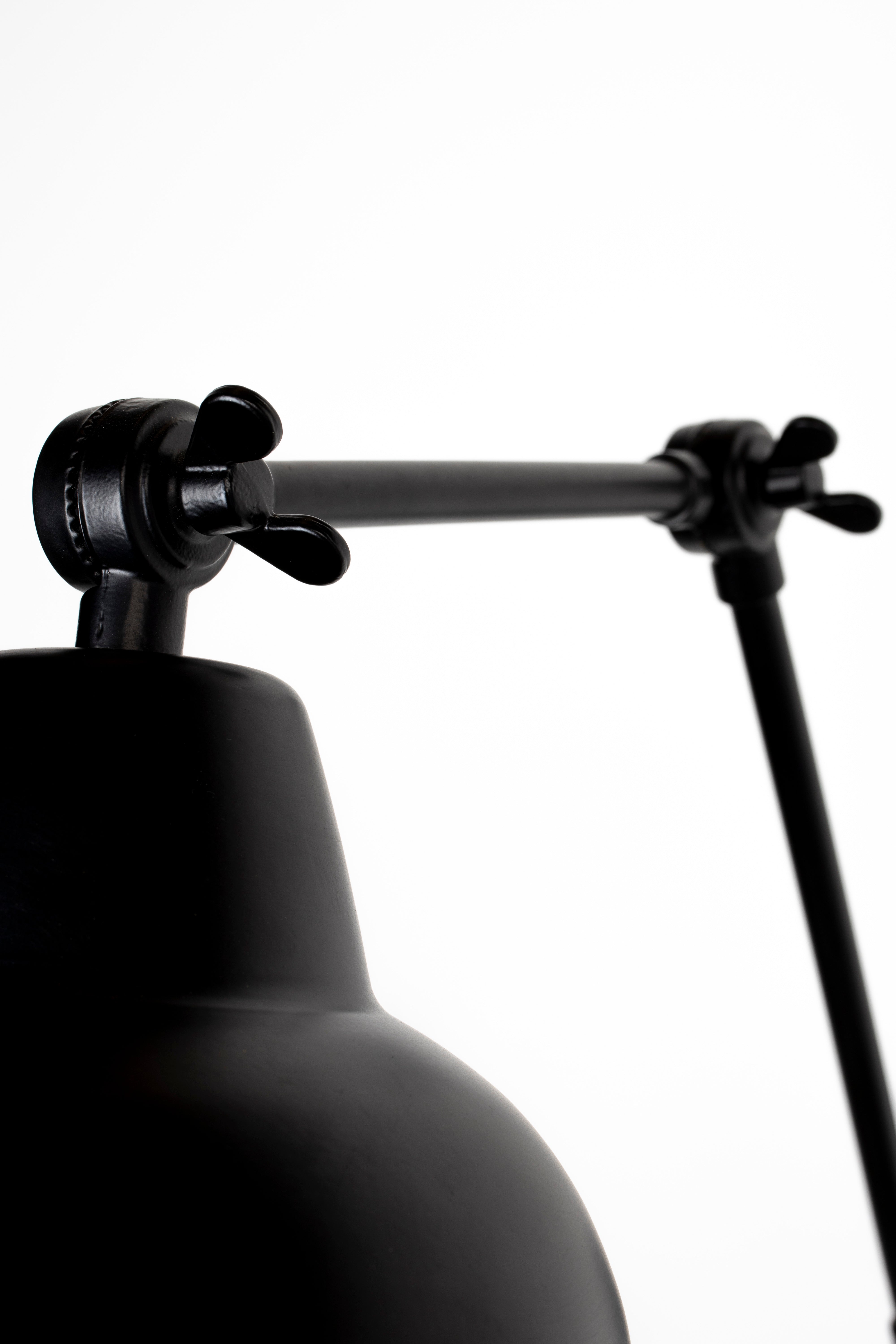 Wandlampe mit verstellbarem Arm XAVI schwarz