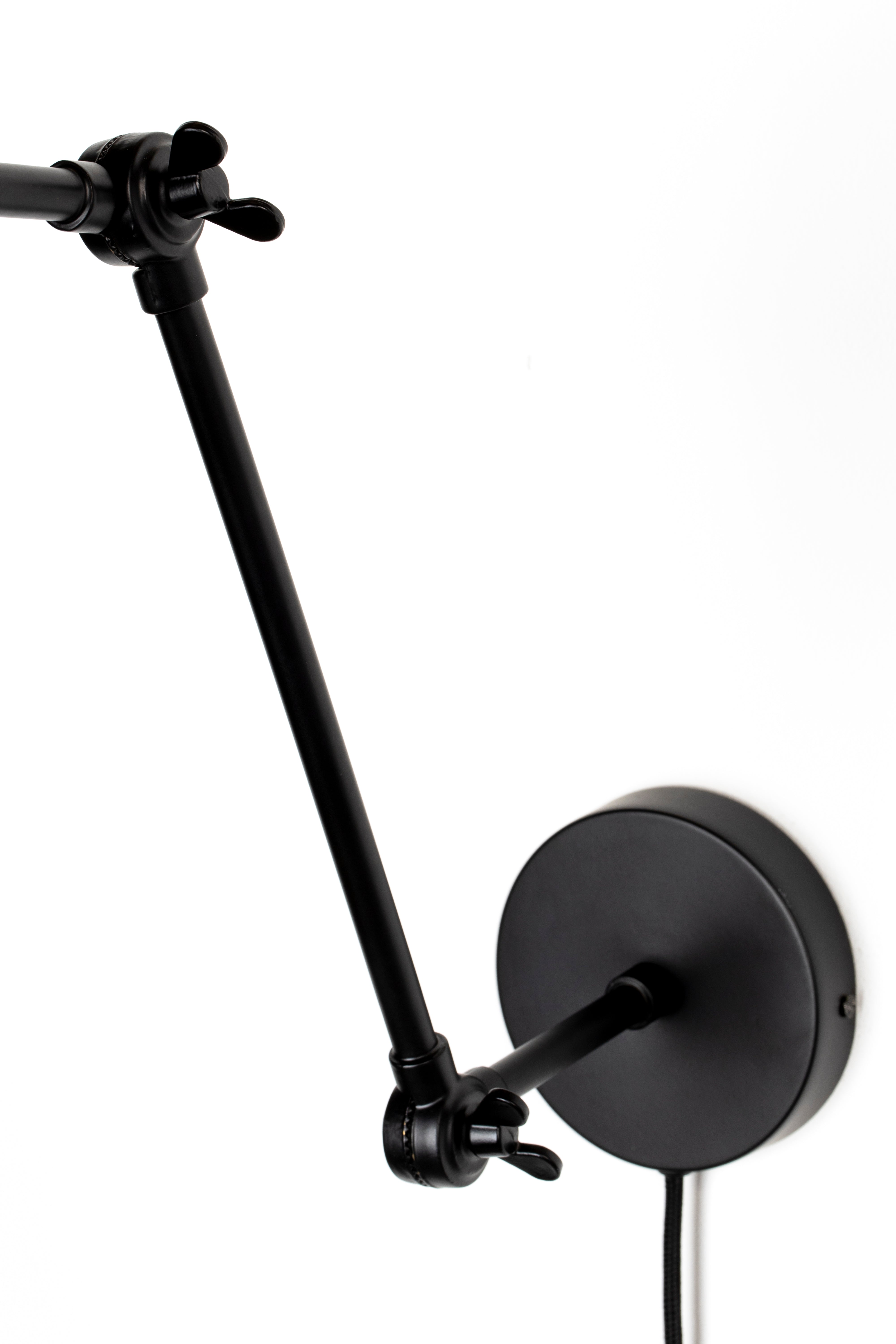 Wandlampe mit verstellbarem Arm XAVI schwarz