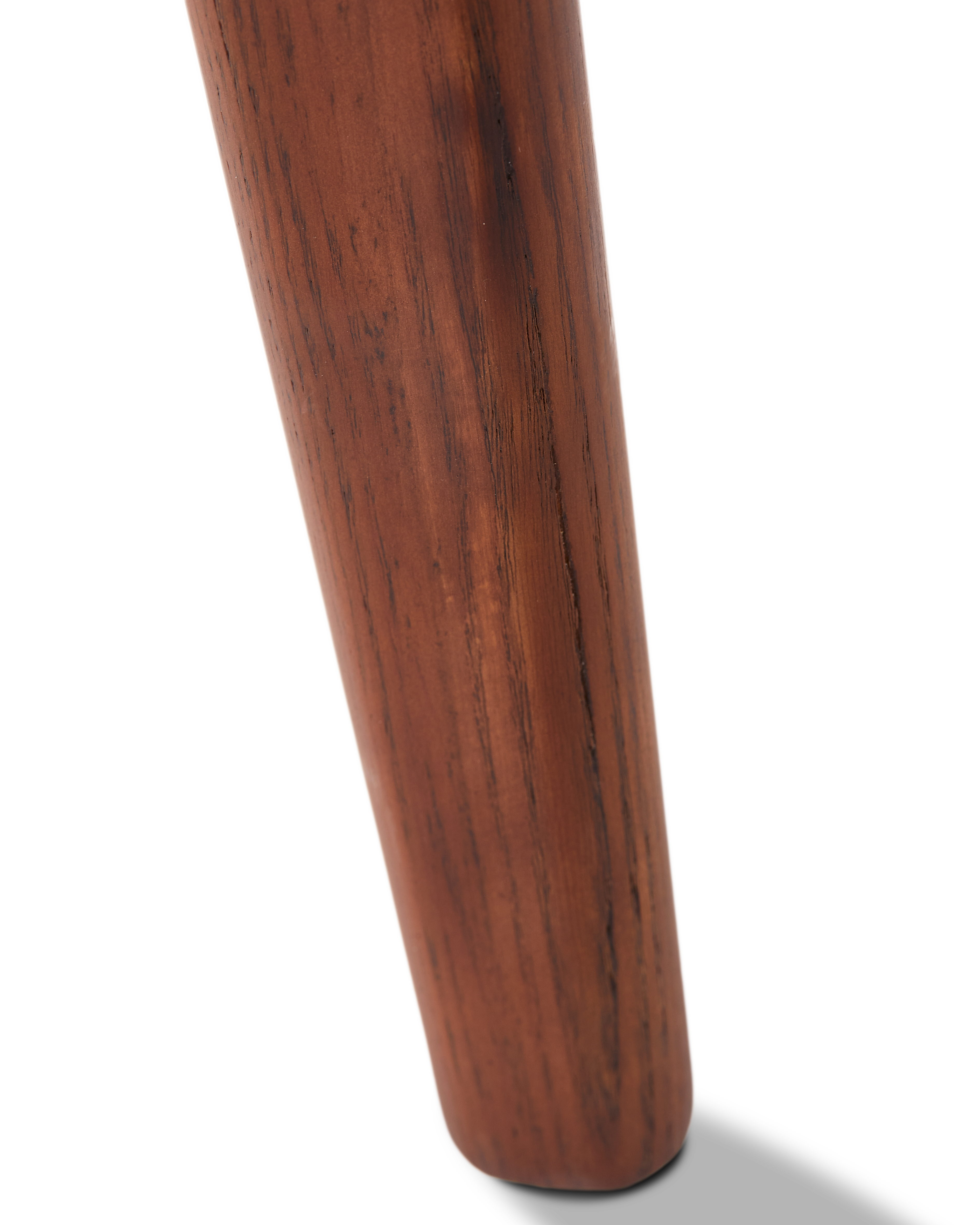 HAPPY DAYS Chair in Mustard with Wooden Base