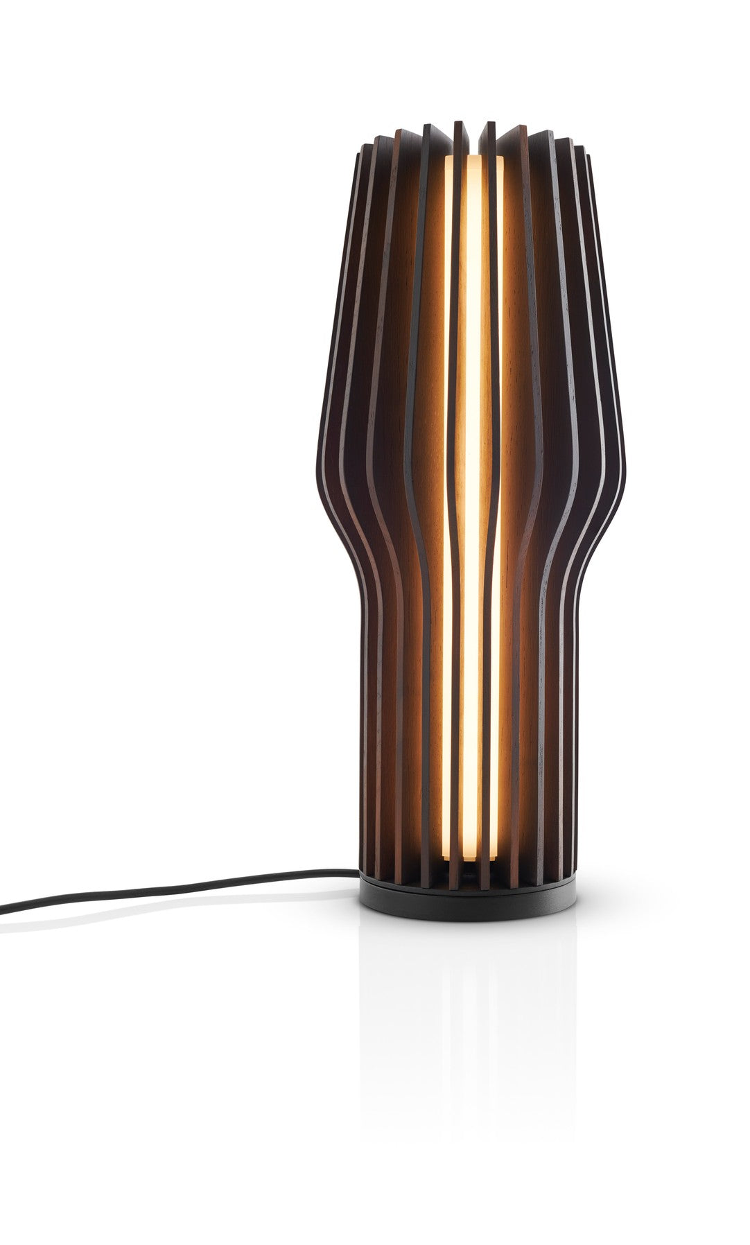 RADIANT portable lamp smoked oak