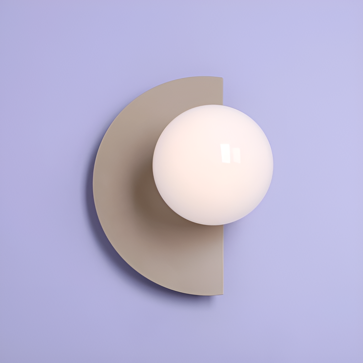 LOOP beige Wandleuchte