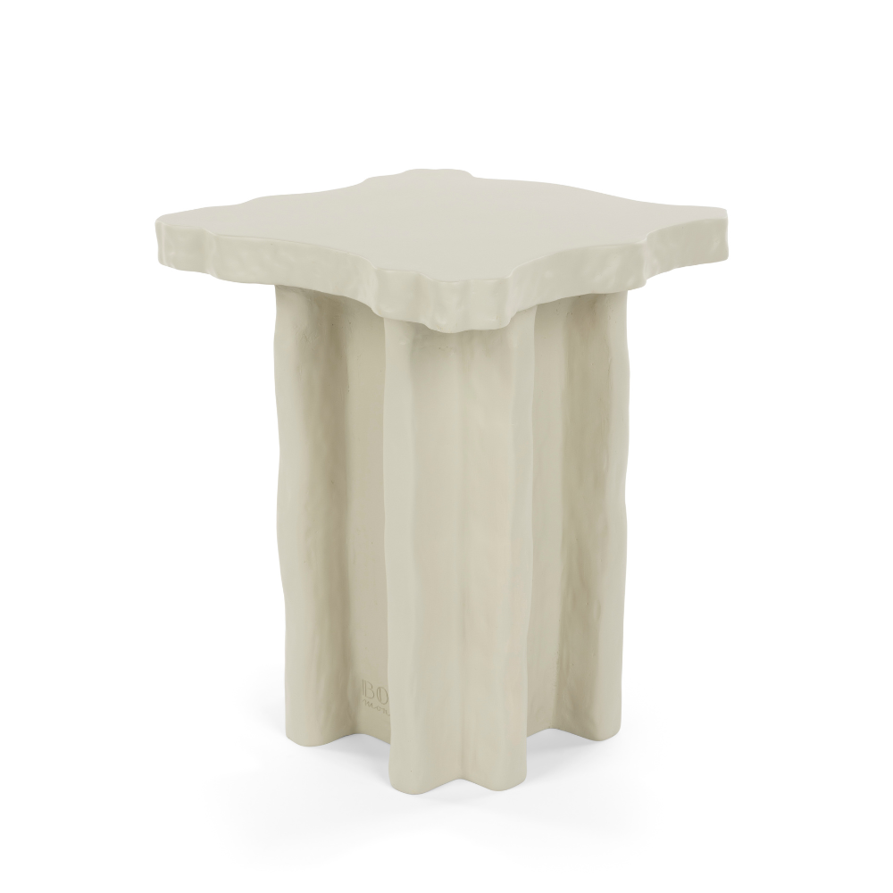 Square side table BORN TO BE ALIVE beige