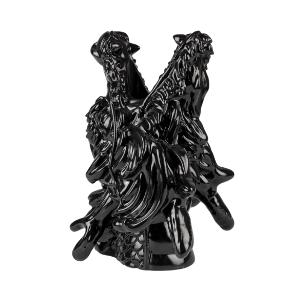 DRAGONIZED BASTERD vase black