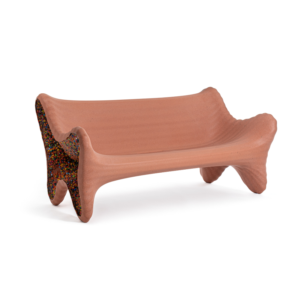 IN-SIDE Gartensofa Terrakotta