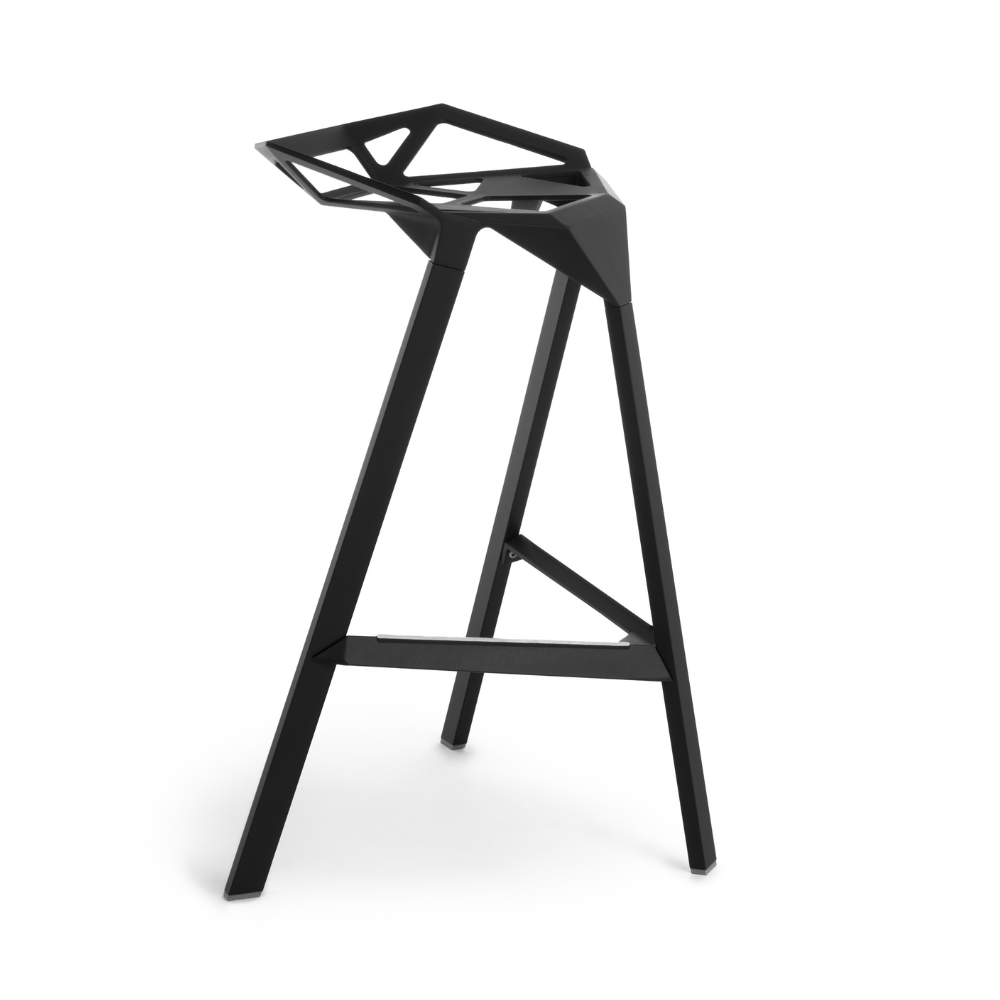 Hocker STOOL_ONE schwarz