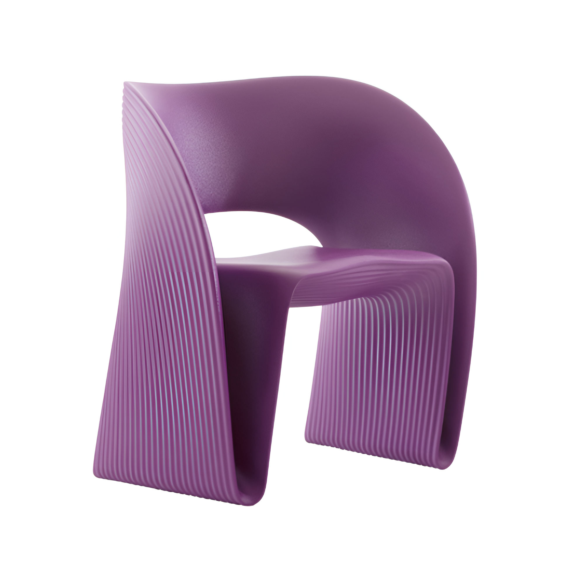 RAVIOLO armchair in purple