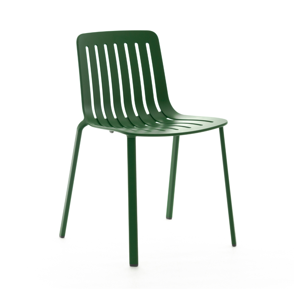 Outdoor chair PLATO green