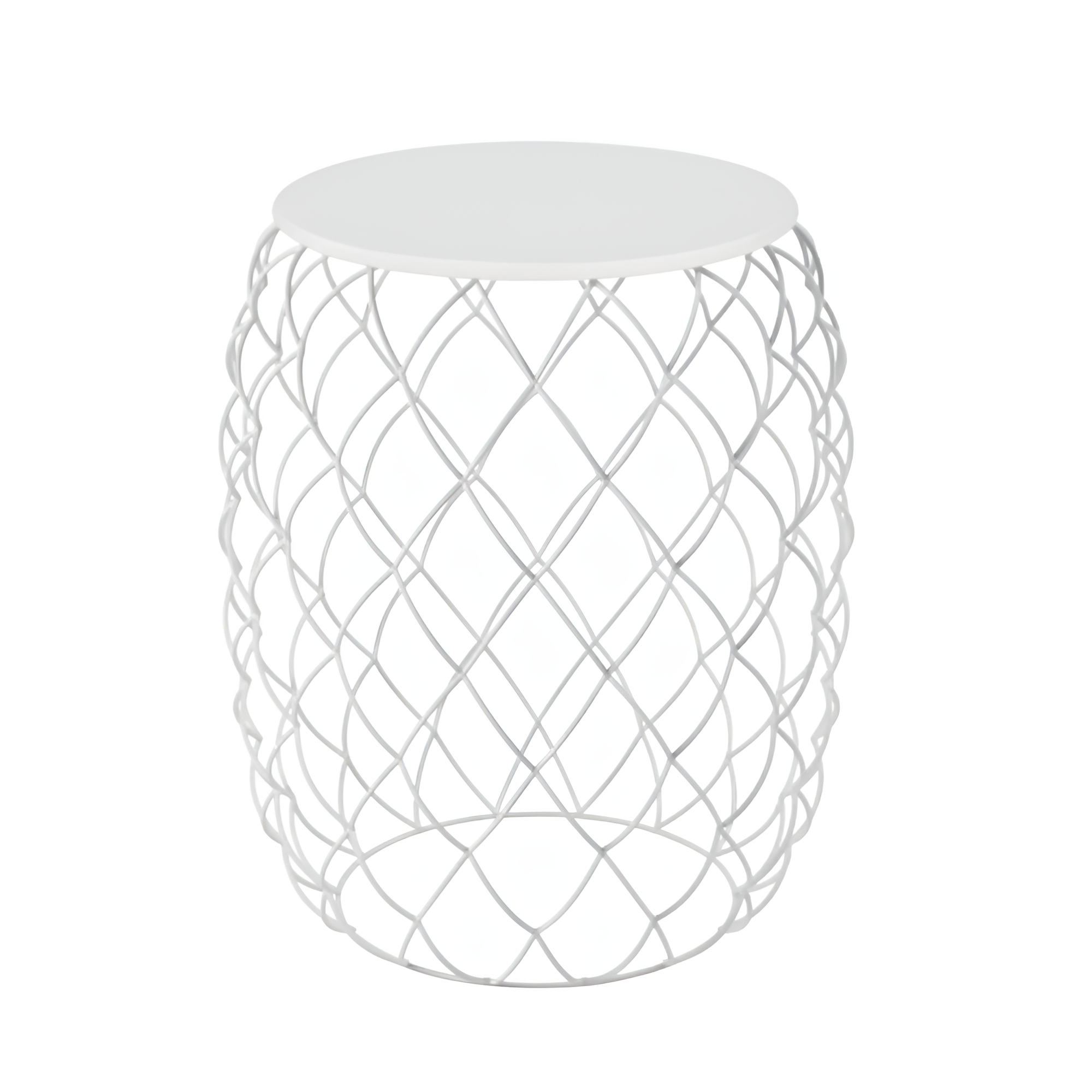 White outdoor table PIÑA