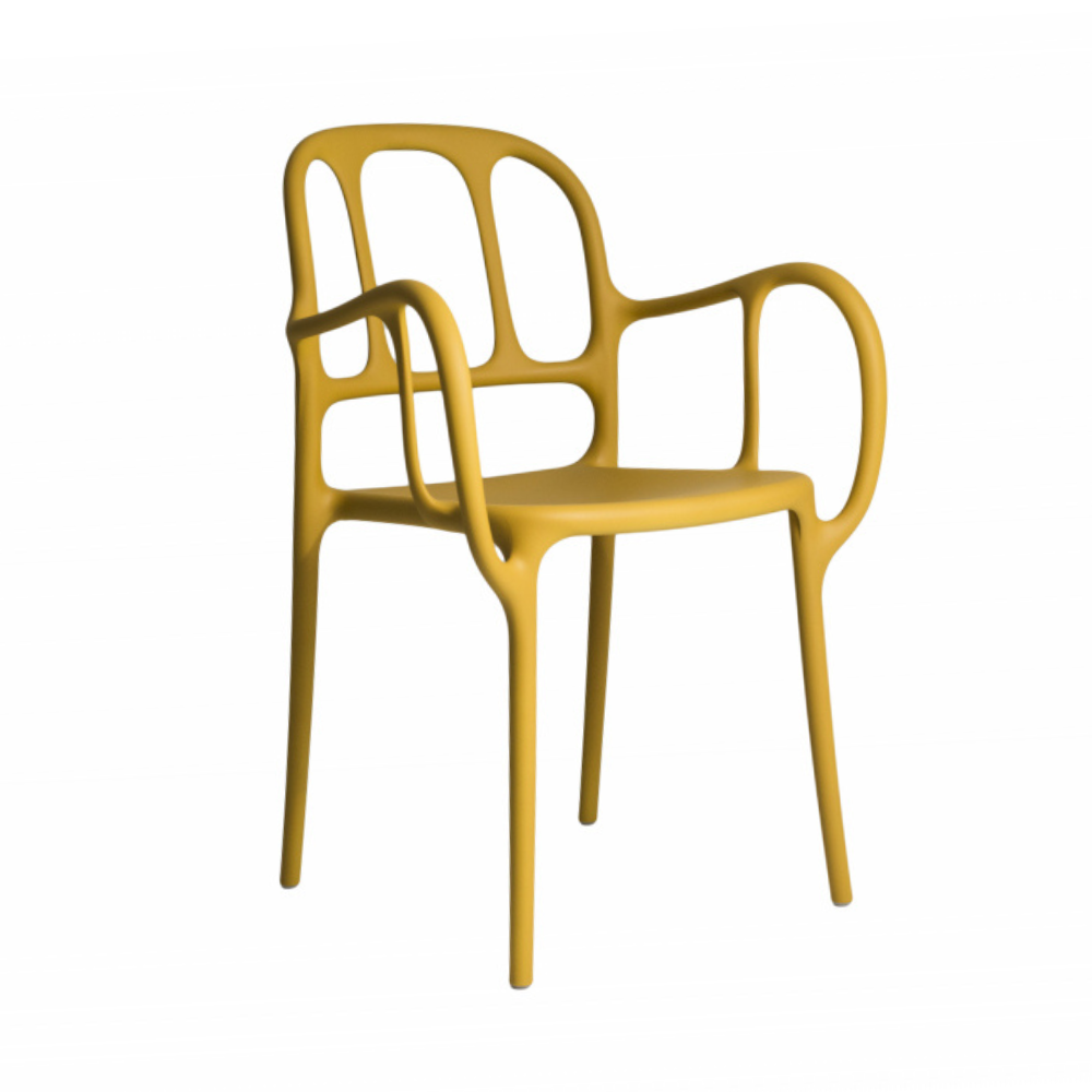 MILA outdoor chair yellow