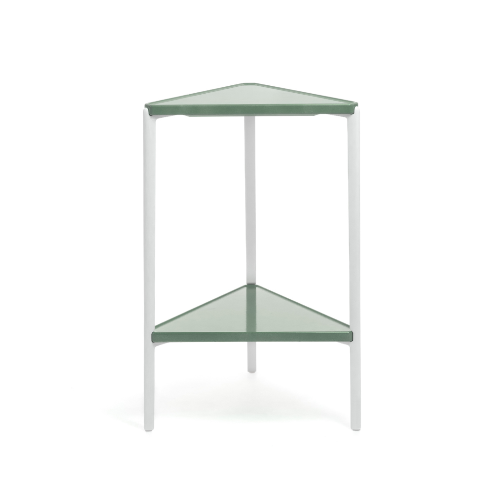 TAMBOUR Beistelltisch grüner Beton