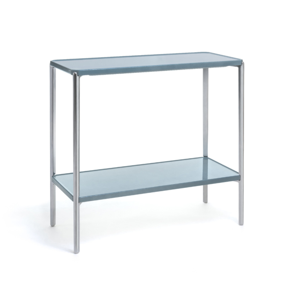 TAMBOUR Regal blauer Beton