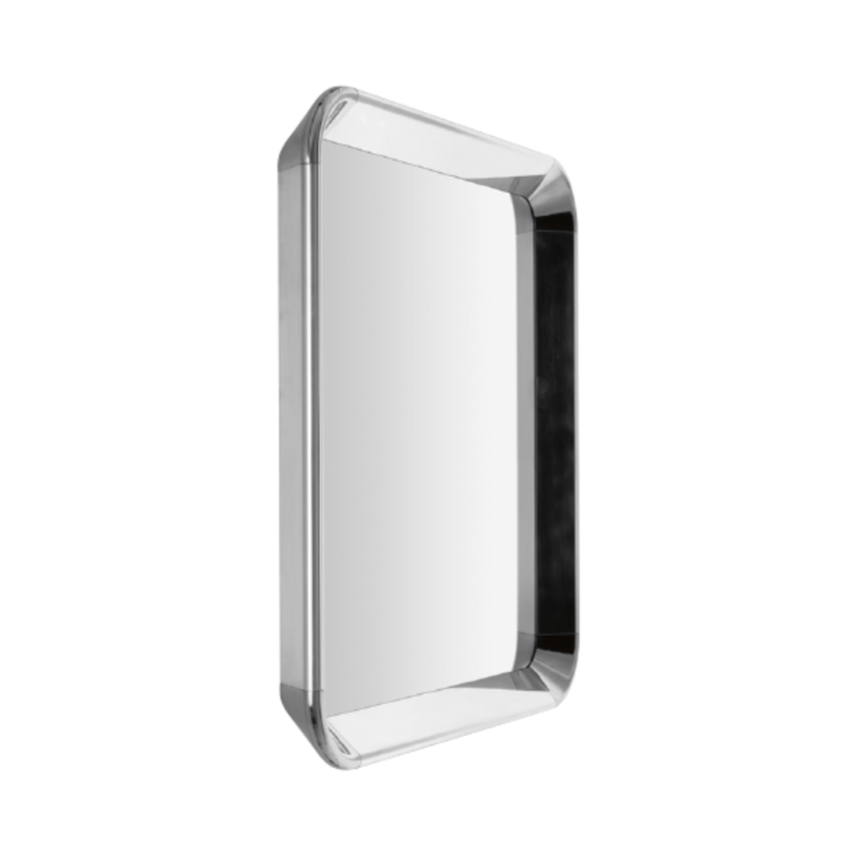 Lustro DEJA-VU poliertes Aluminium