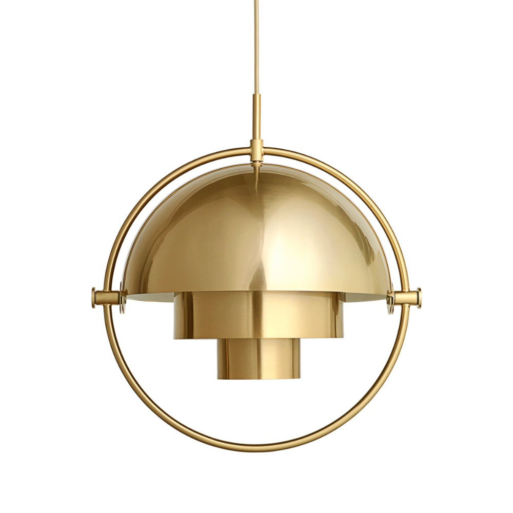 Pendelleuchte MULTI-LITE aus Messing