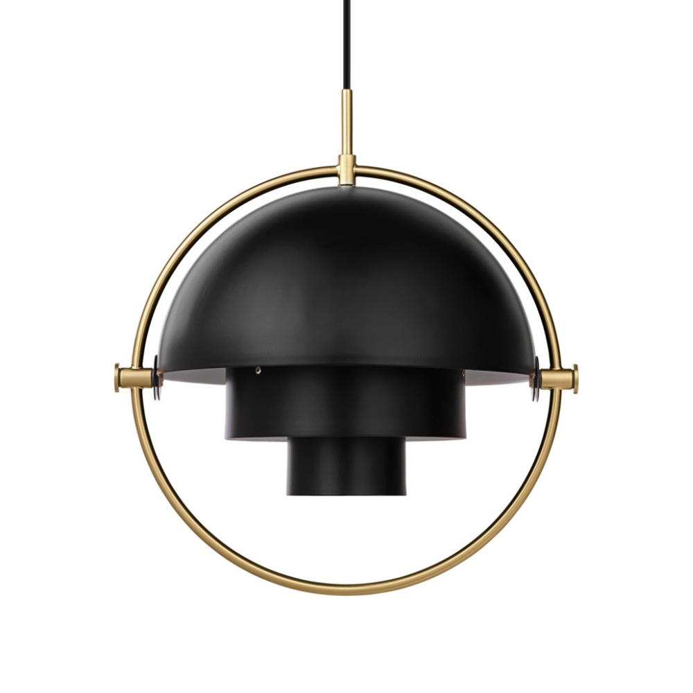 MULTI-LITE Pendelleuchte mattschwarz